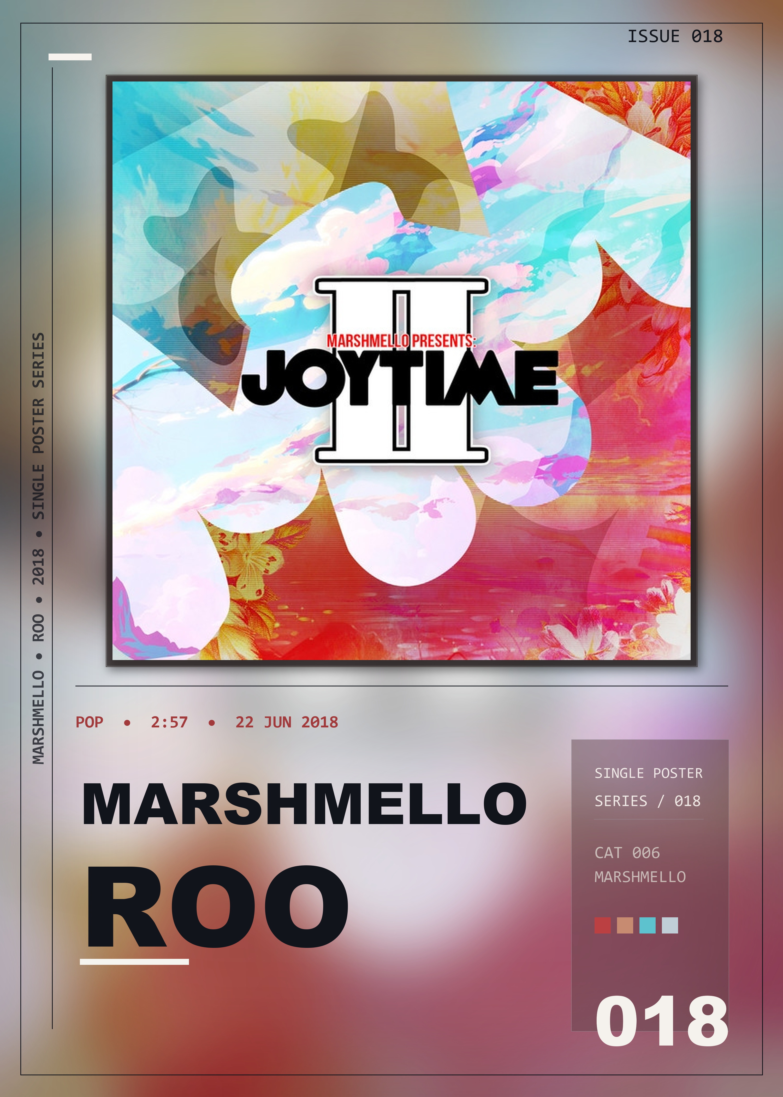 Music poster: Marshmello - Rooftops