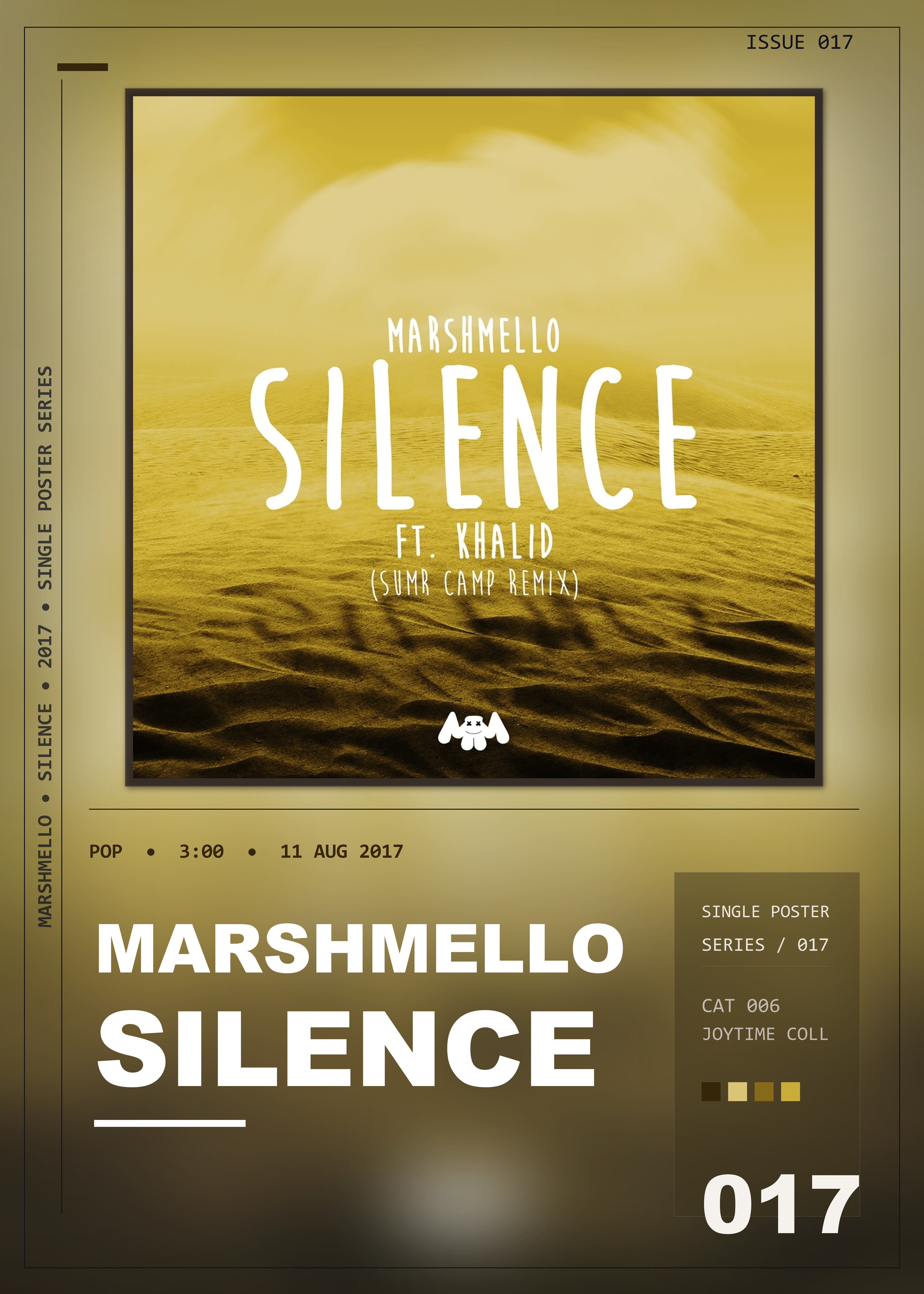 Music poster: Marshmello - Silence
