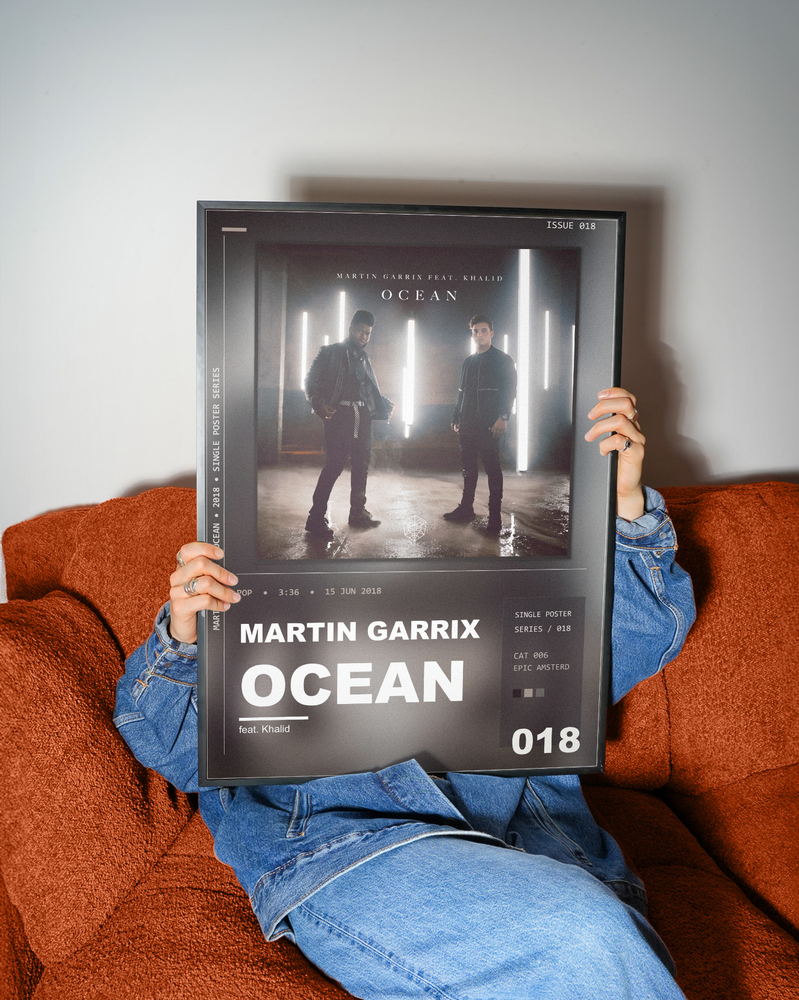 Music poster: Martin Garrix - Ocean feat Khalid