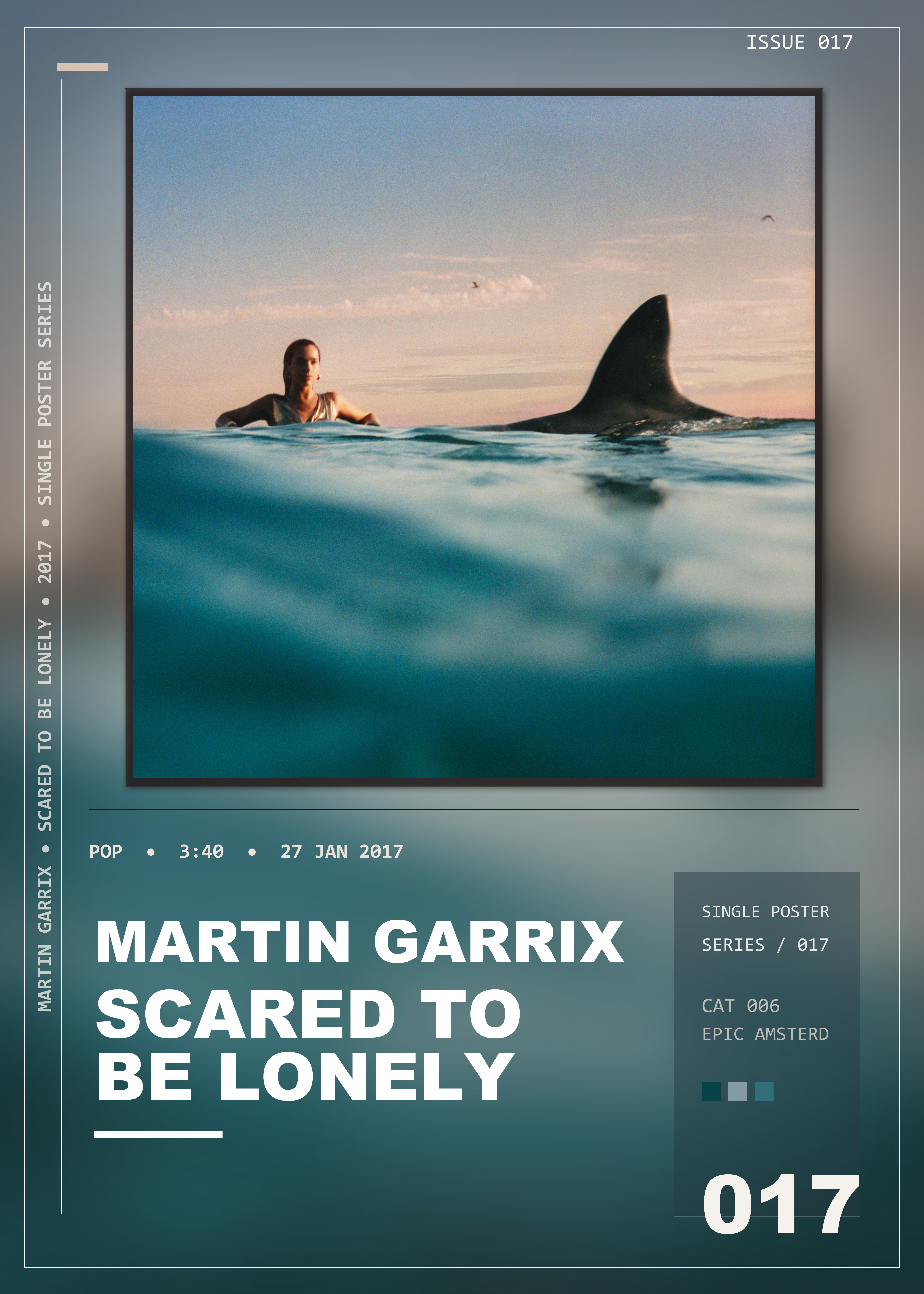 Music poster: Martin Garrix - Scared to Be Lonely