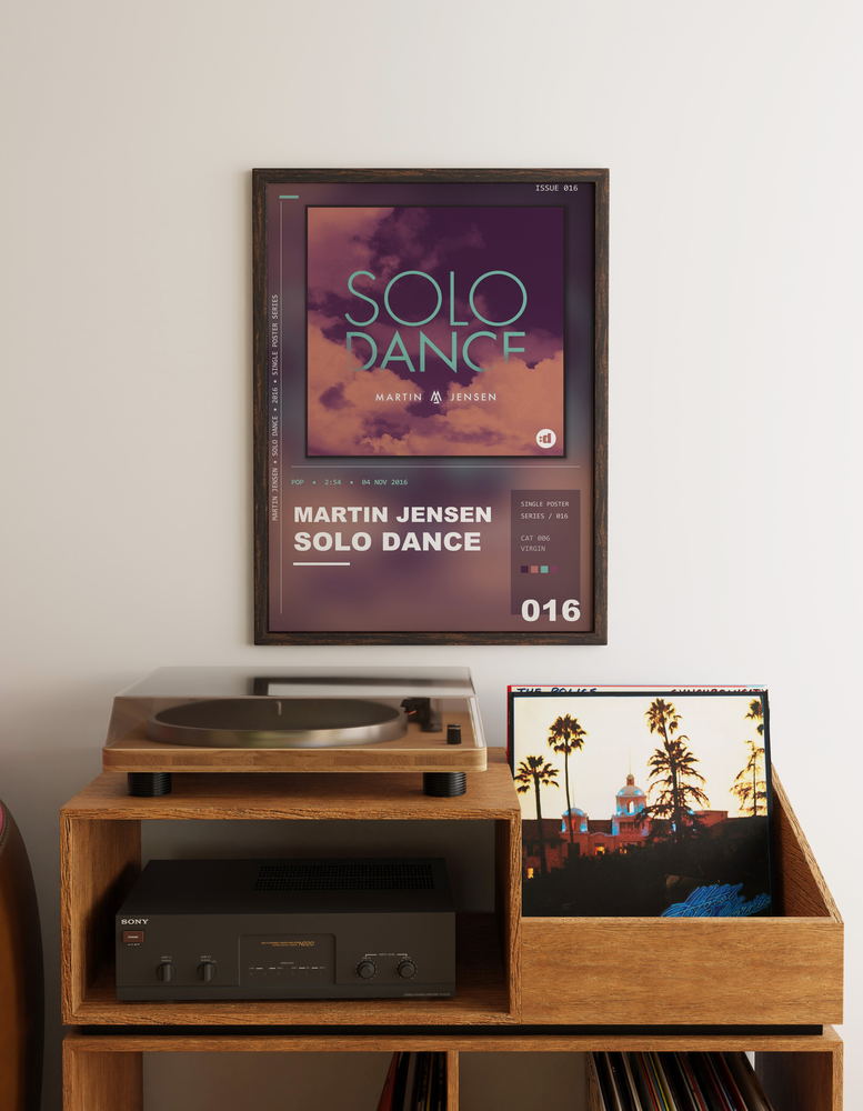 Music poster: Martin Jensen - Solo Dance