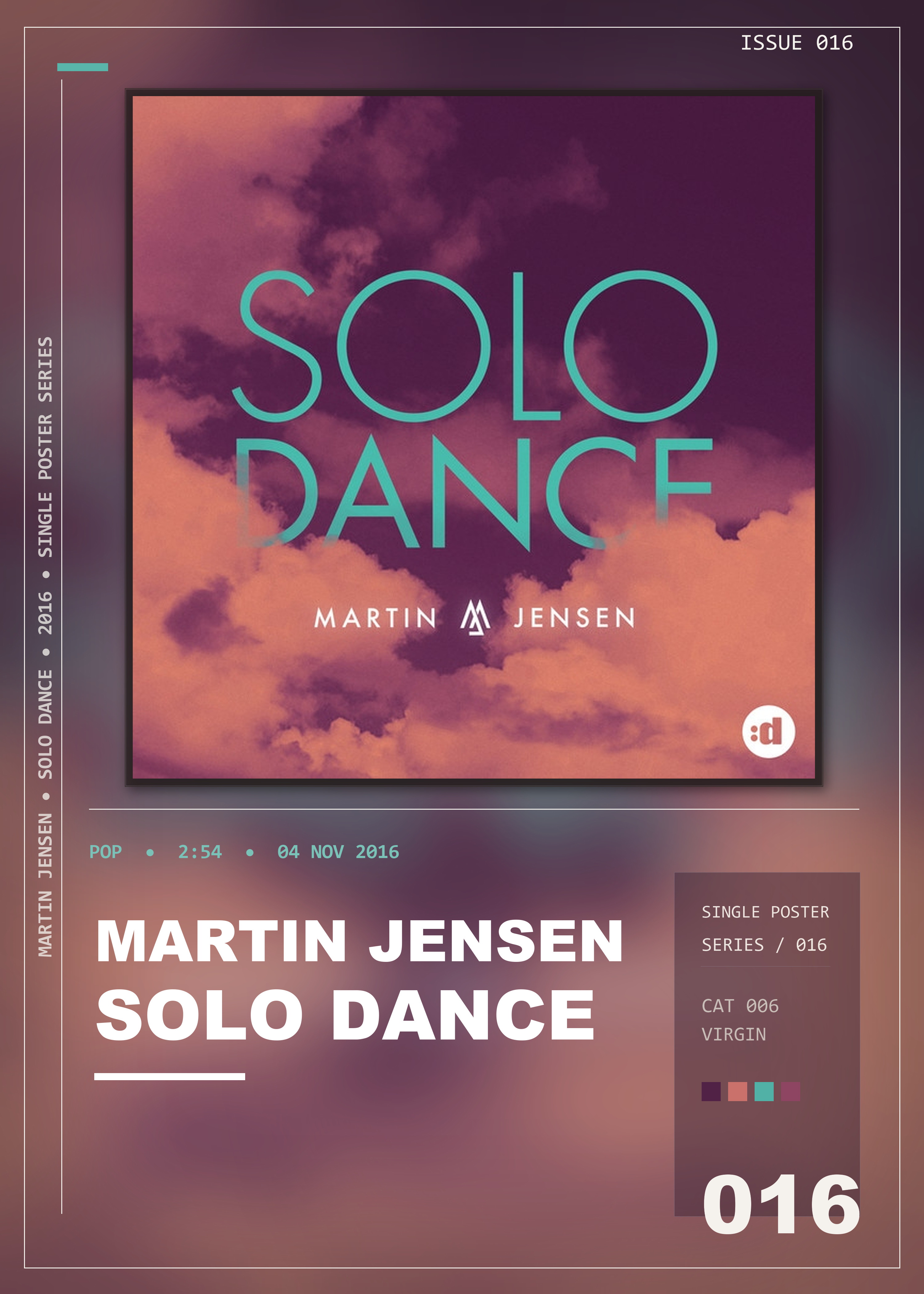 Music poster: Martin Jensen - Solo Dance