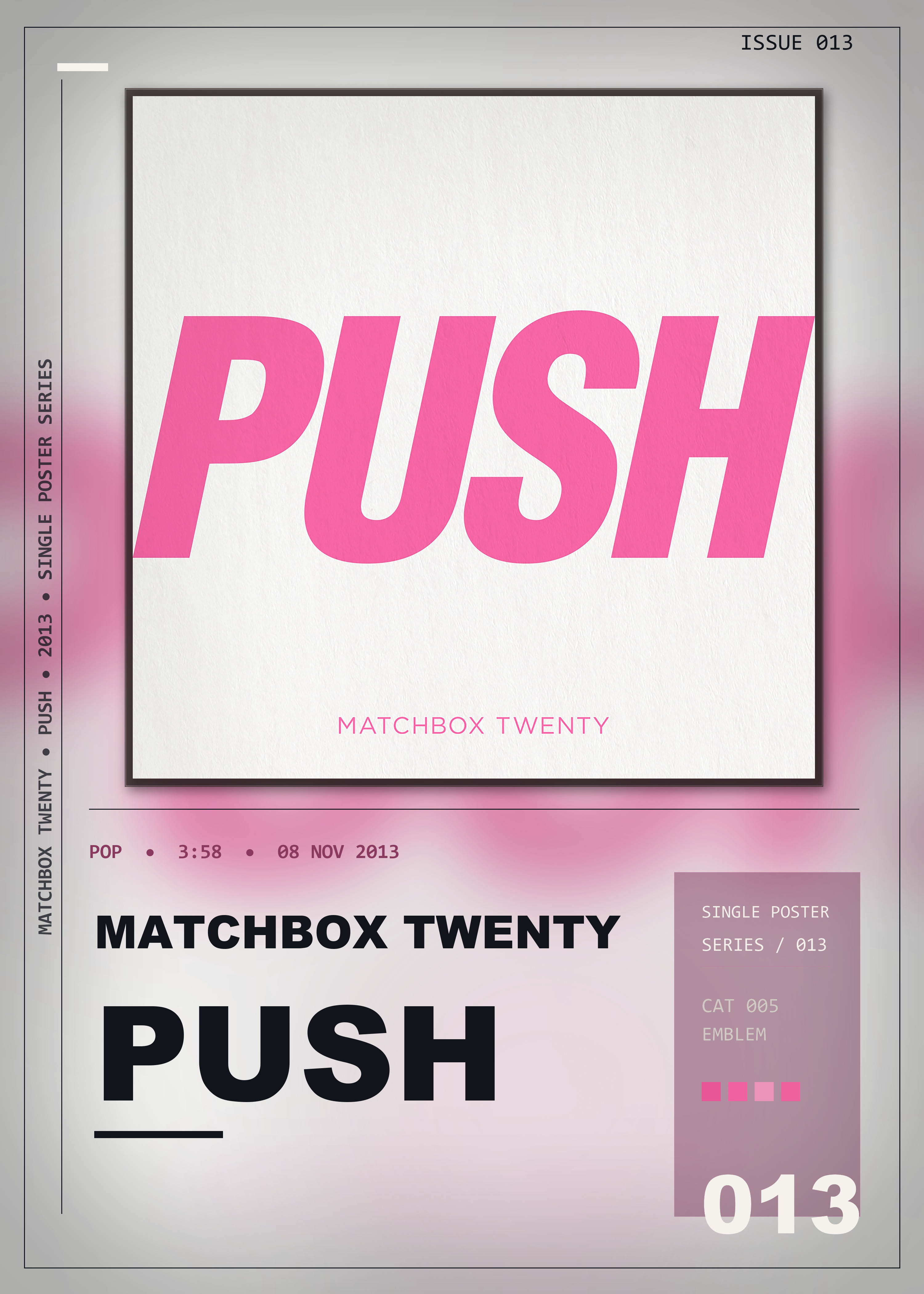 Music poster: Matchbox Twenty - Push