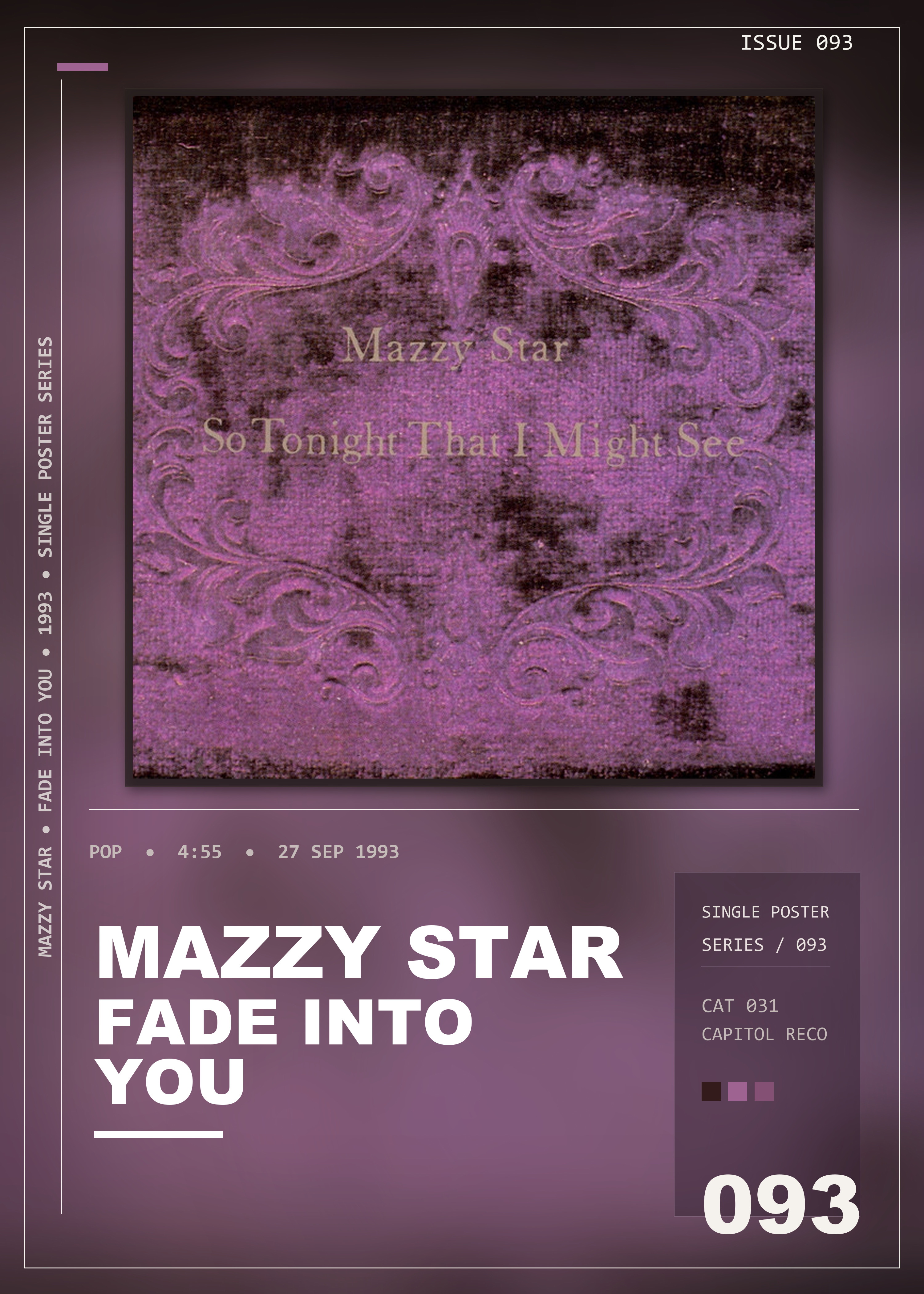 Music poster: Mazzy Star - Fade Into You