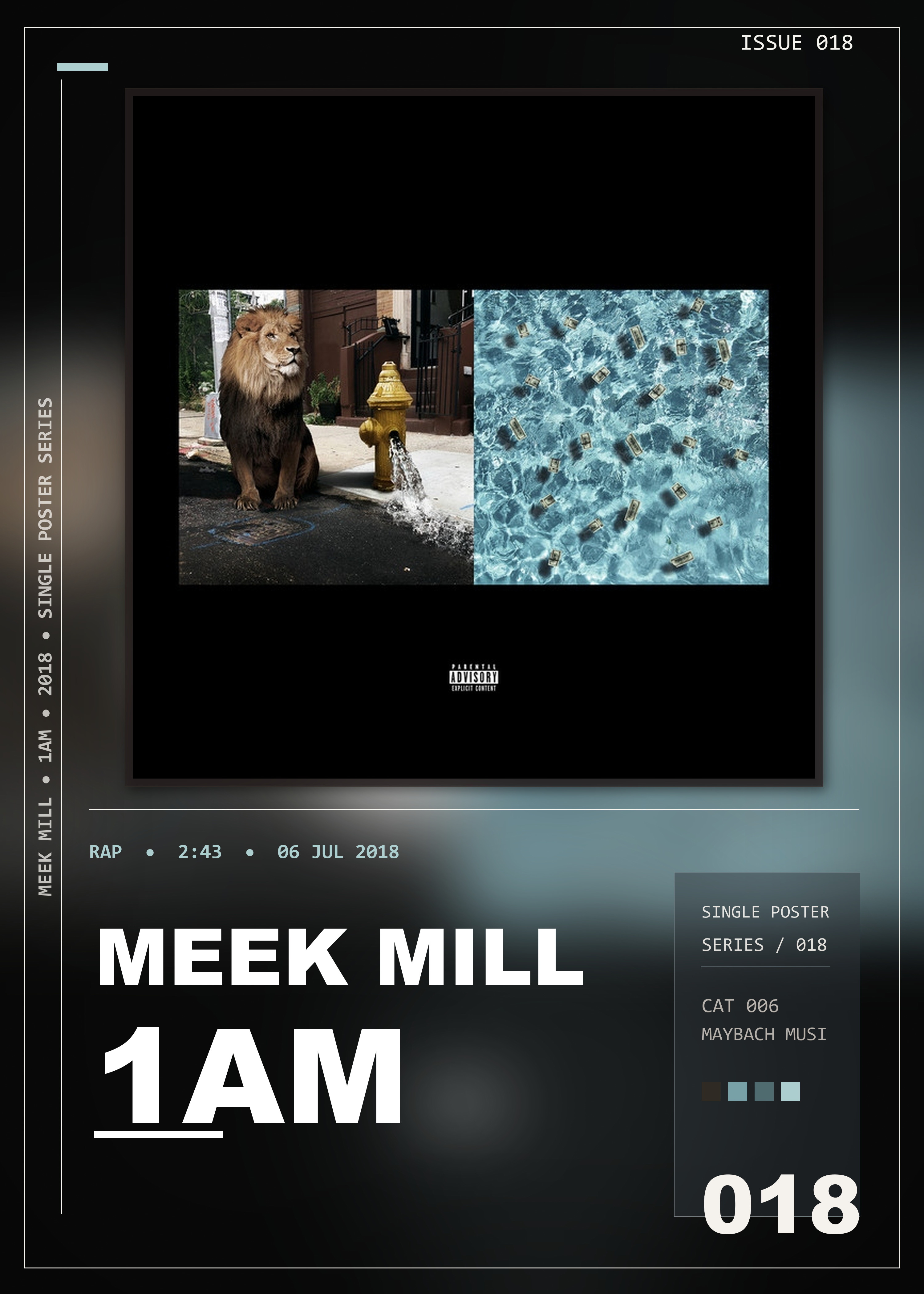 Music poster: Meek Mill - 1am