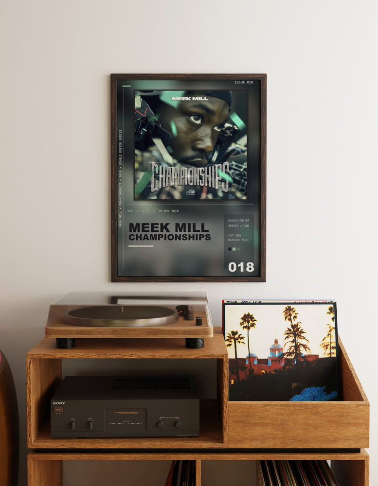 Music poster: Meek Mill - Championships