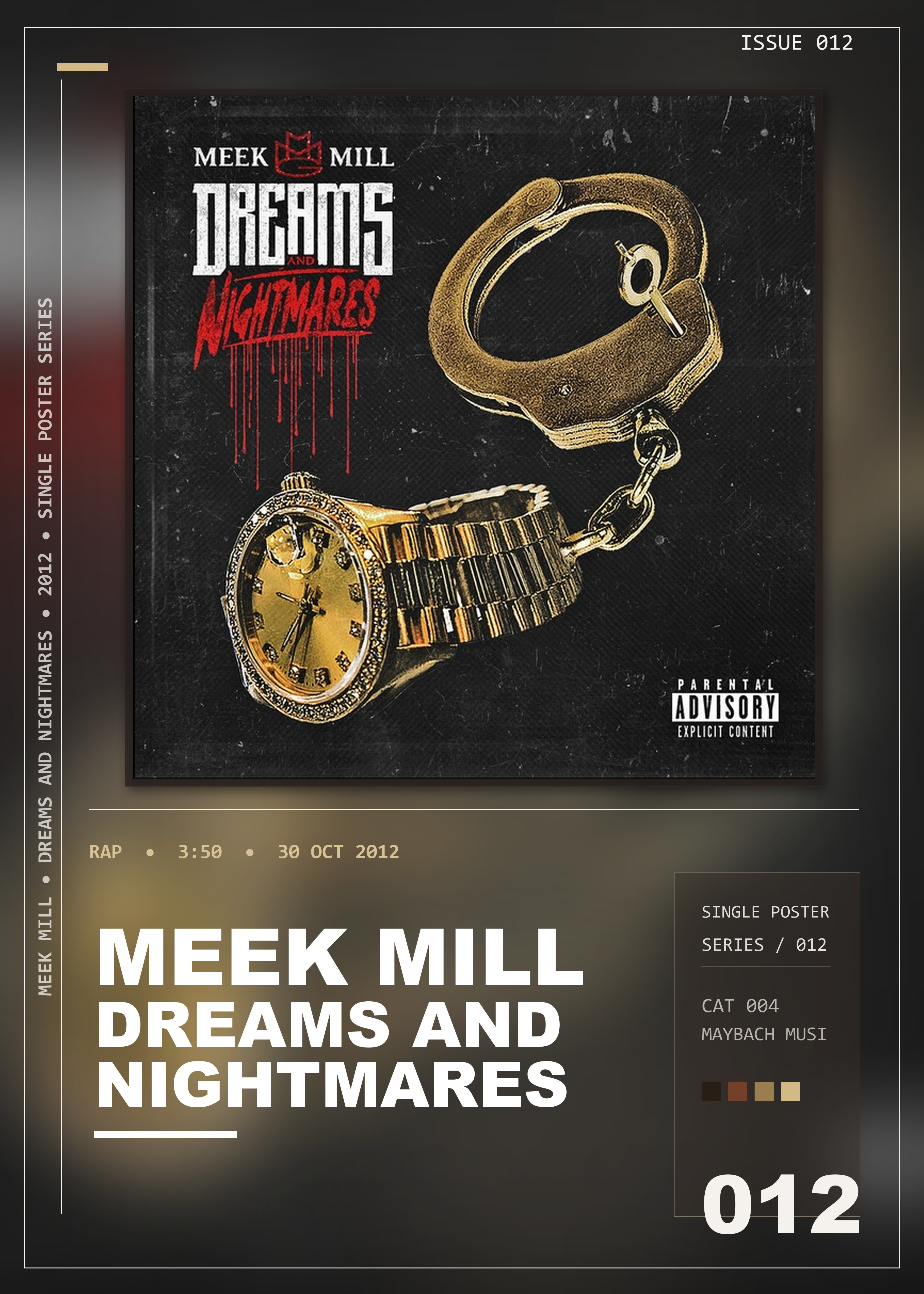 Music poster: Meek Mill - Dreams and Nightmares