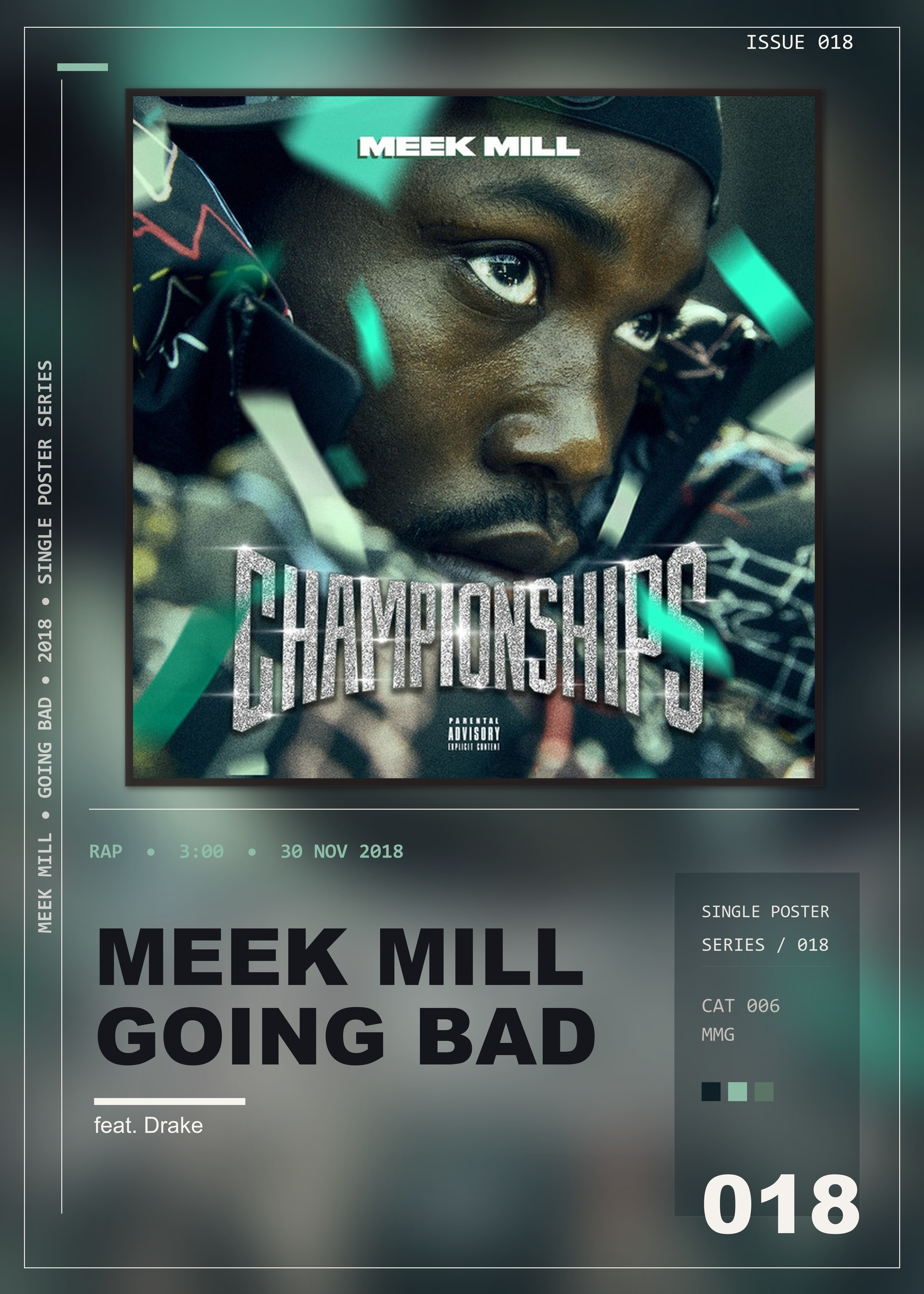 Music poster: Meek Mill - Going Bad feat Drake
