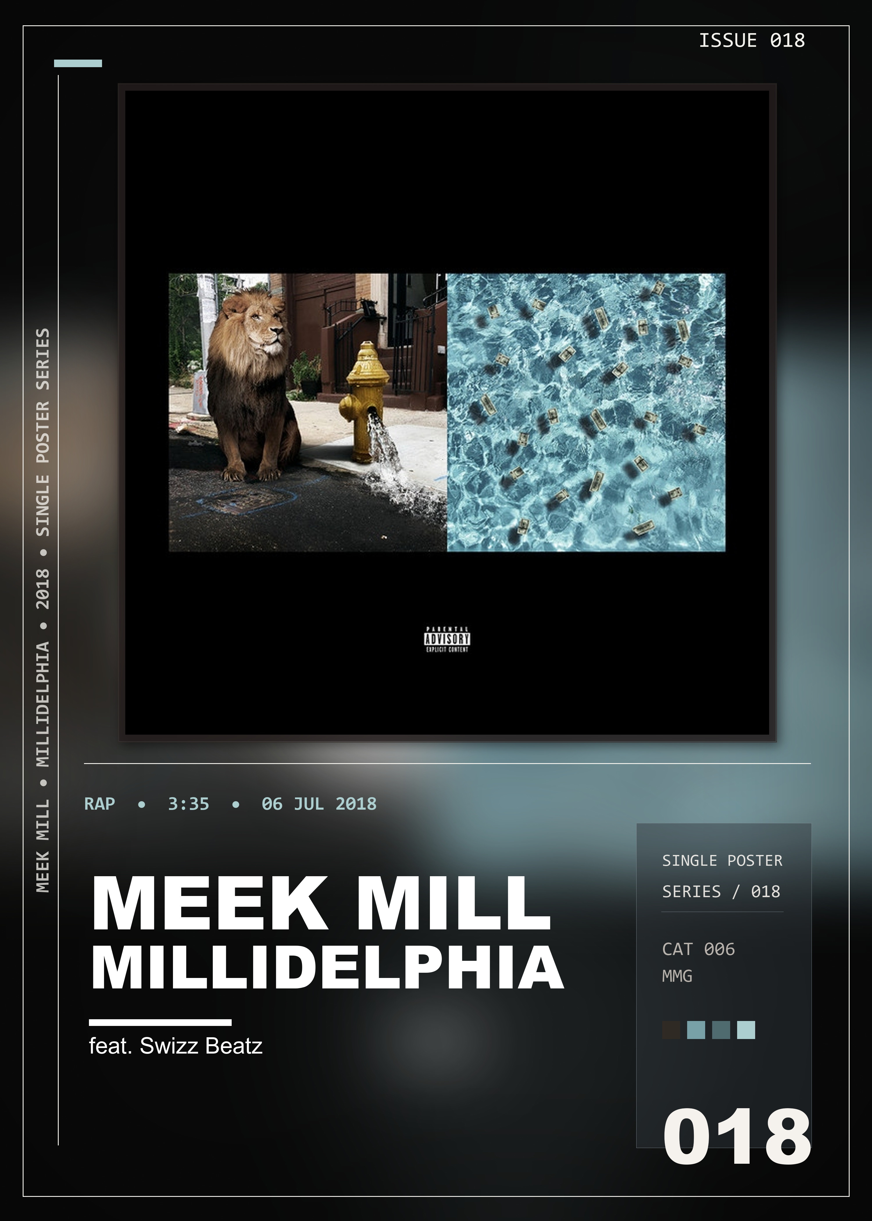 Music poster: Meek Mill - Millidelphia feat Swizz Beatz