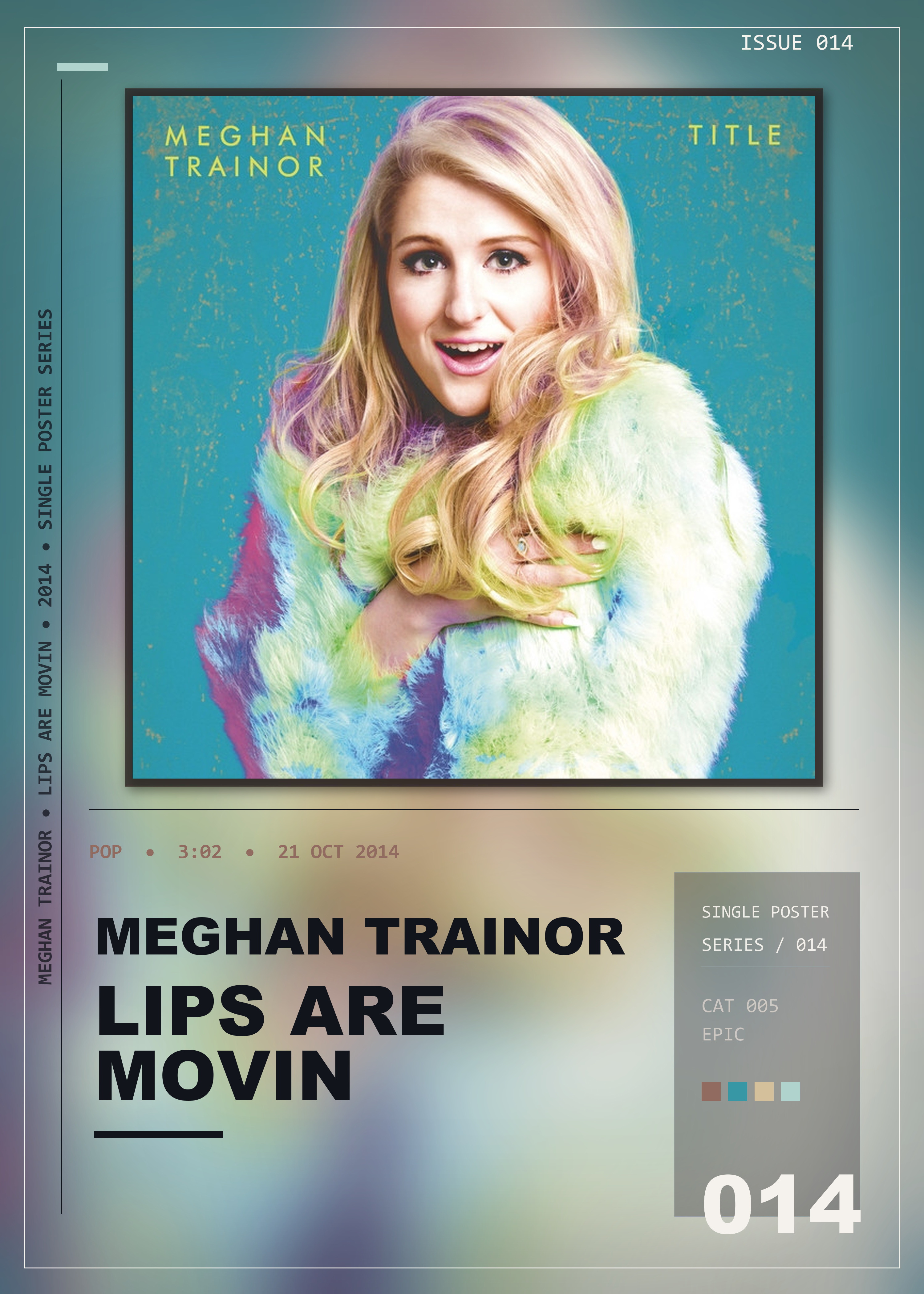 Music poster: Meghan Trainor - Lips Are Movin