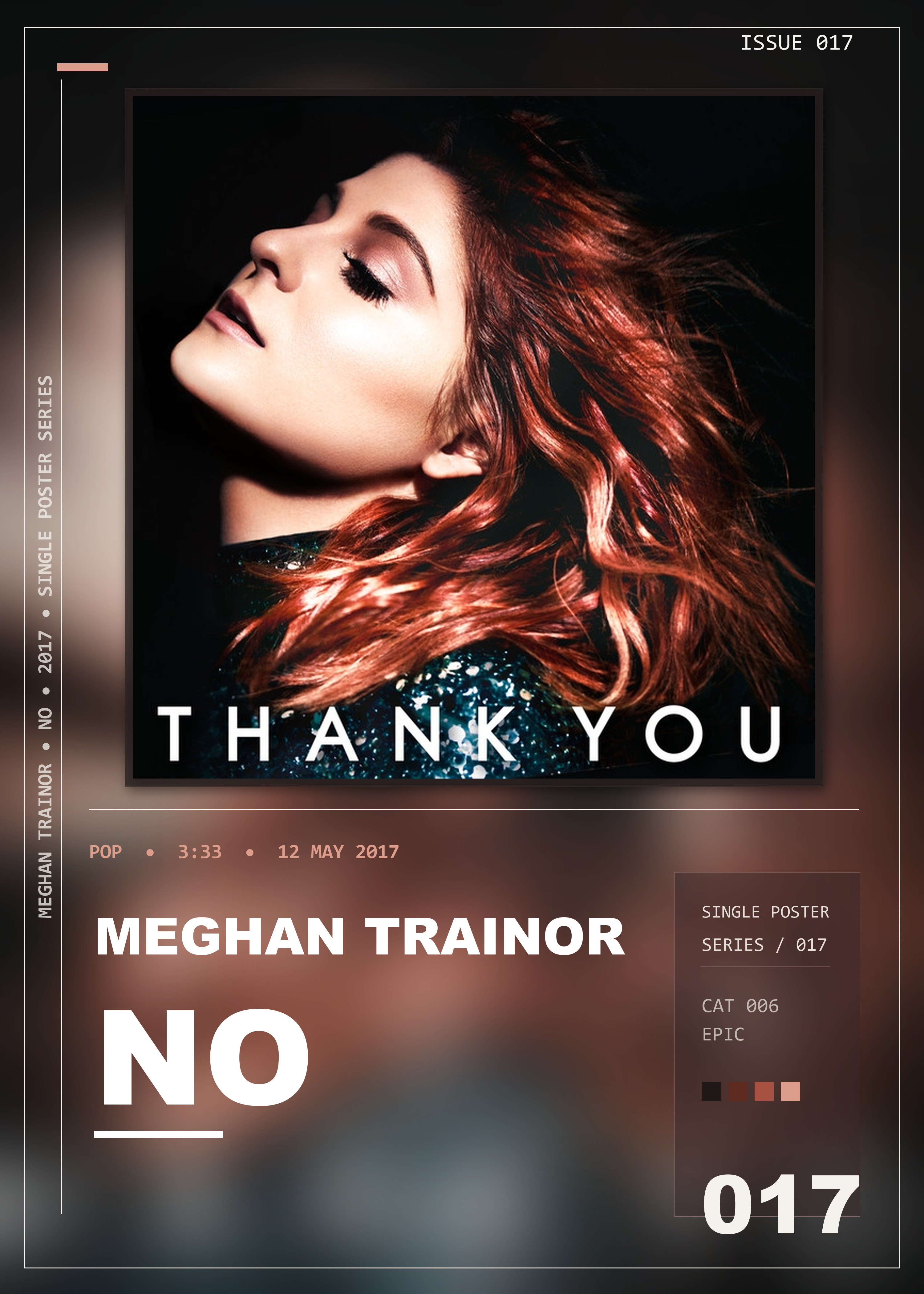 Music poster: Meghan Trainor - NO