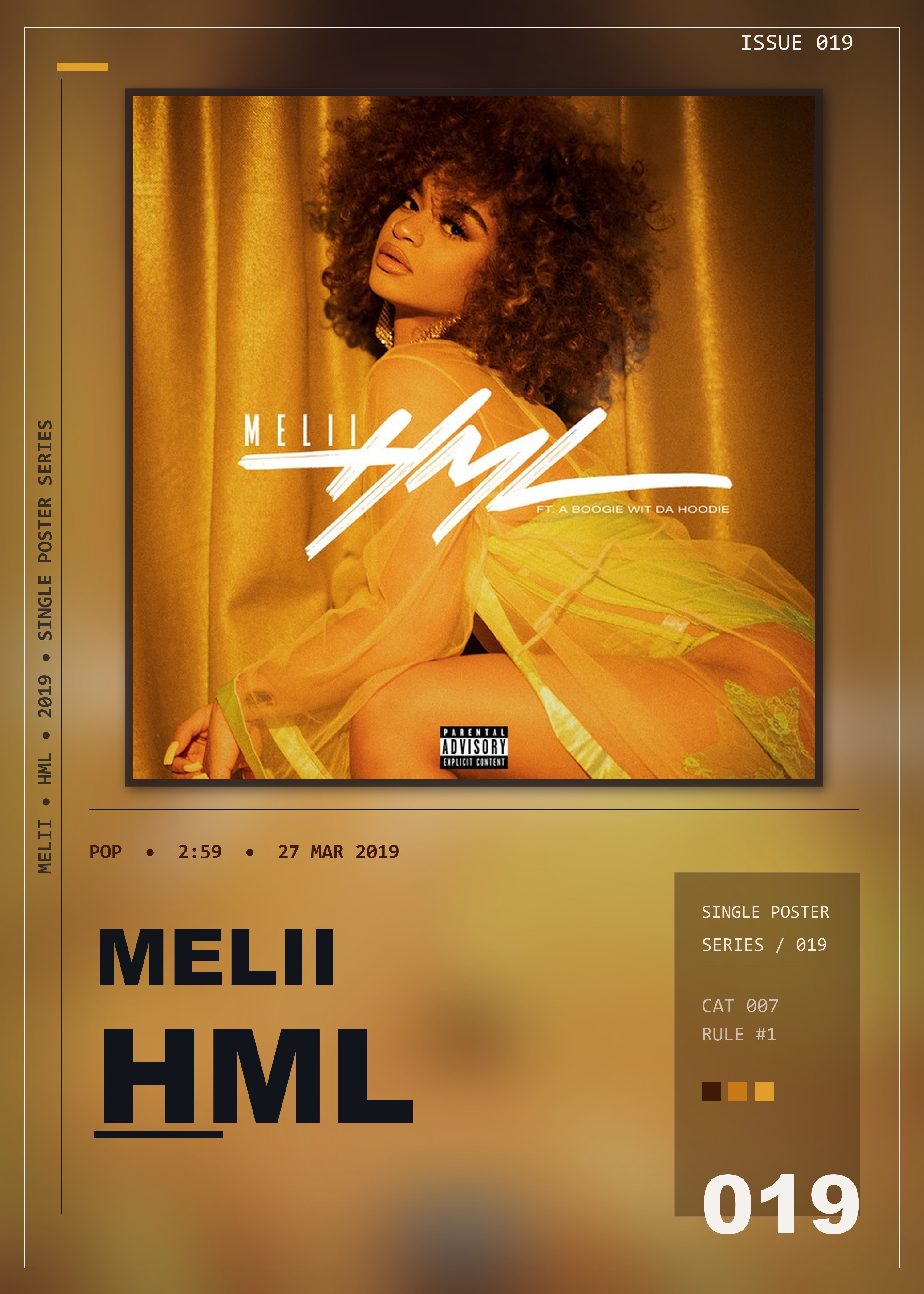 Music poster: Melii - HML