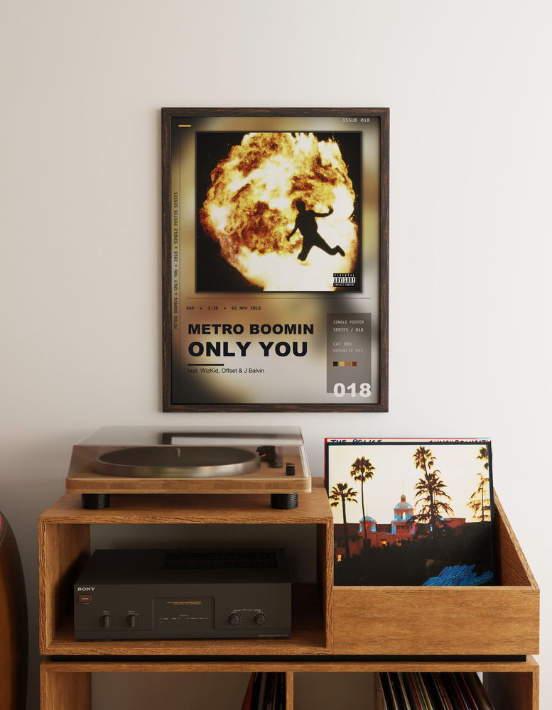 Music poster: Metro Boomin - Only You feat WizKid Offset J Balvin