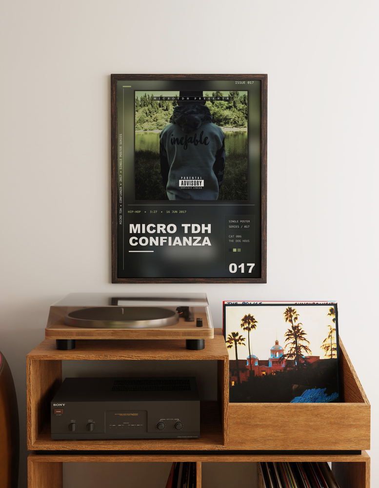 Music poster: Micro Tdh - Confianza