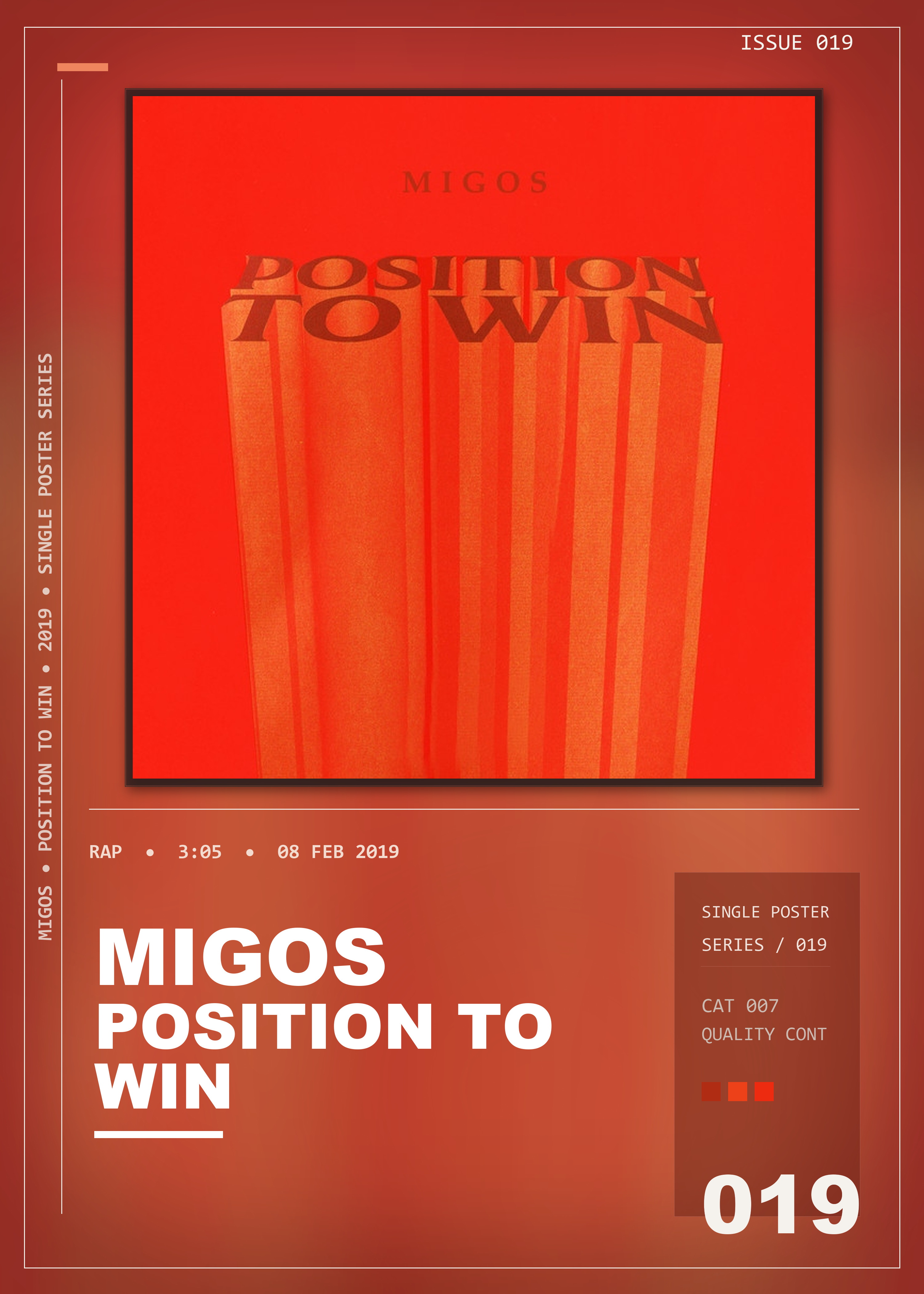 Music poster: Migos - Position To Win