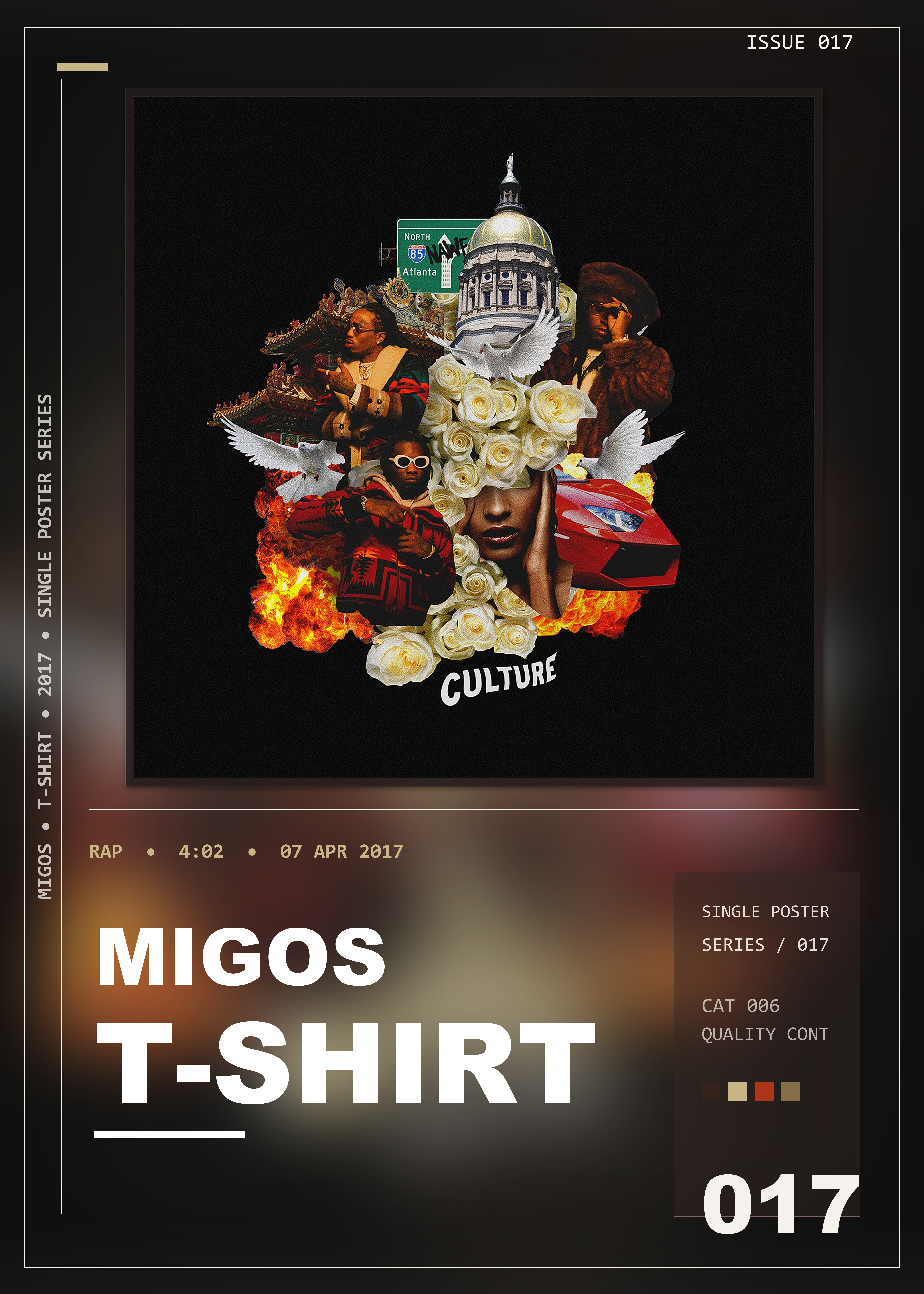 Music poster: Migos - T-Shirt