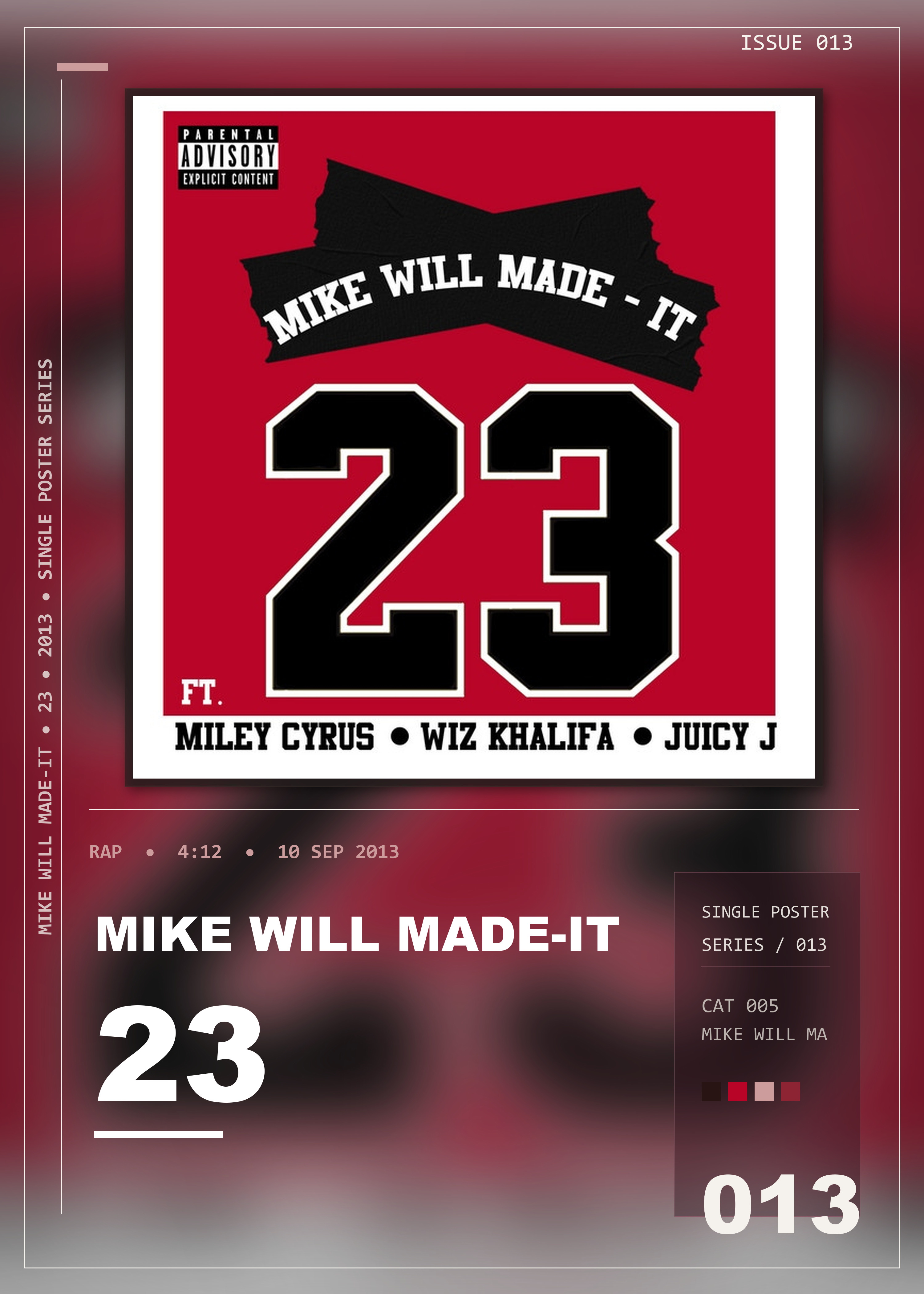 Music poster: Mike WiLL Made-It - 23