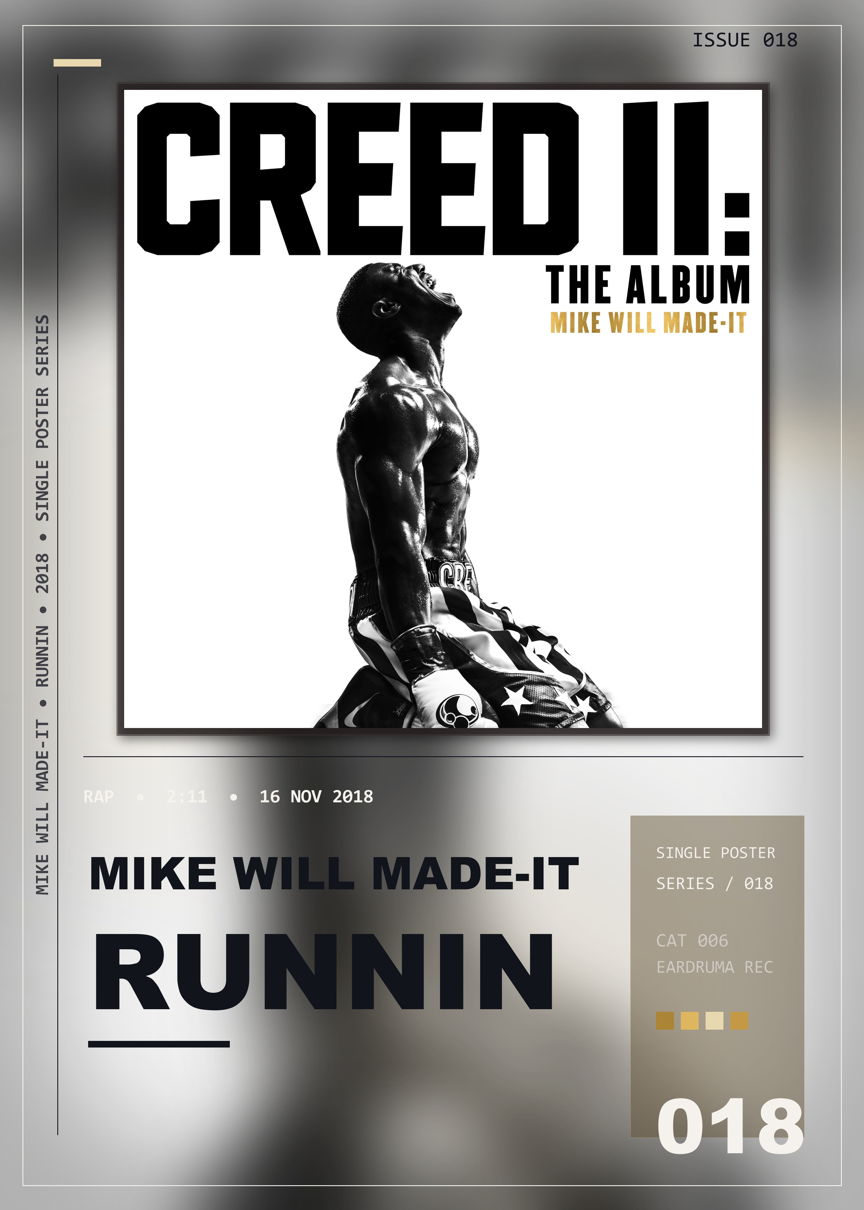Music poster: Mike WiLL Made-It - Runnin with AAP Rocky AAP Ferg Nicki Minaj