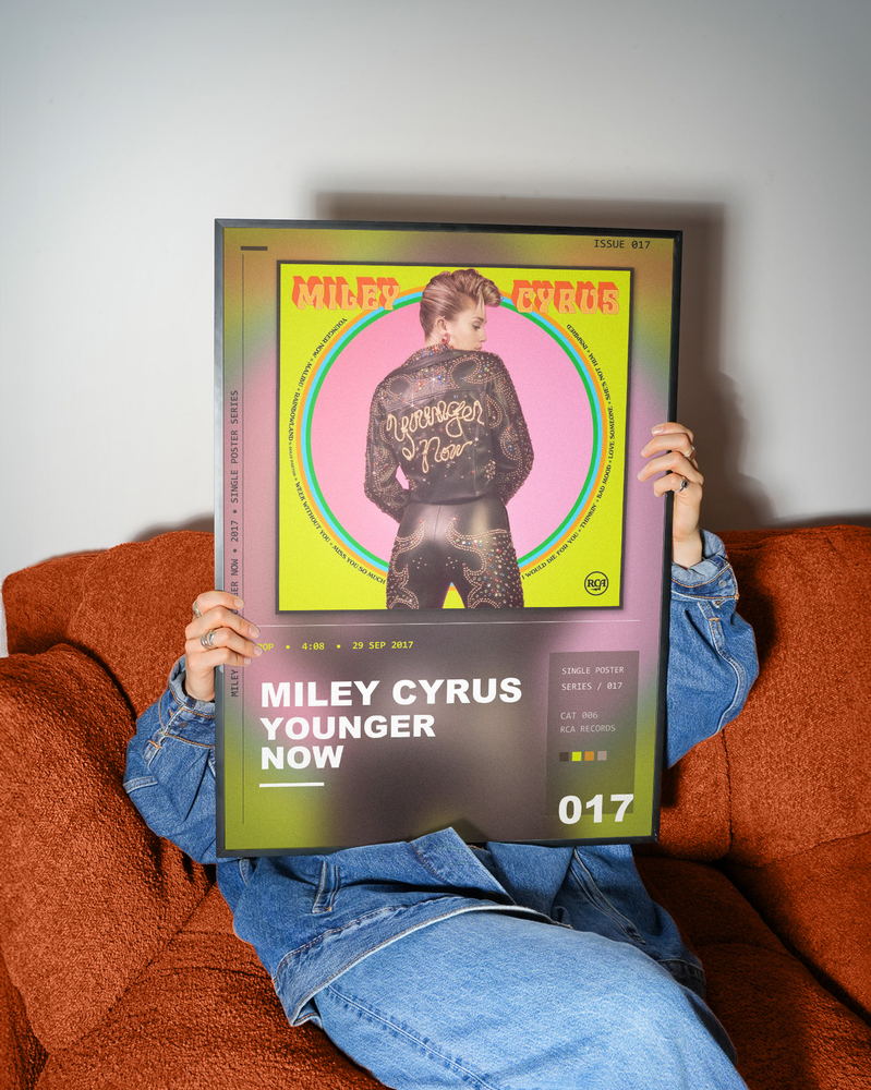 Music poster: Miley Cyrus - Younger Now