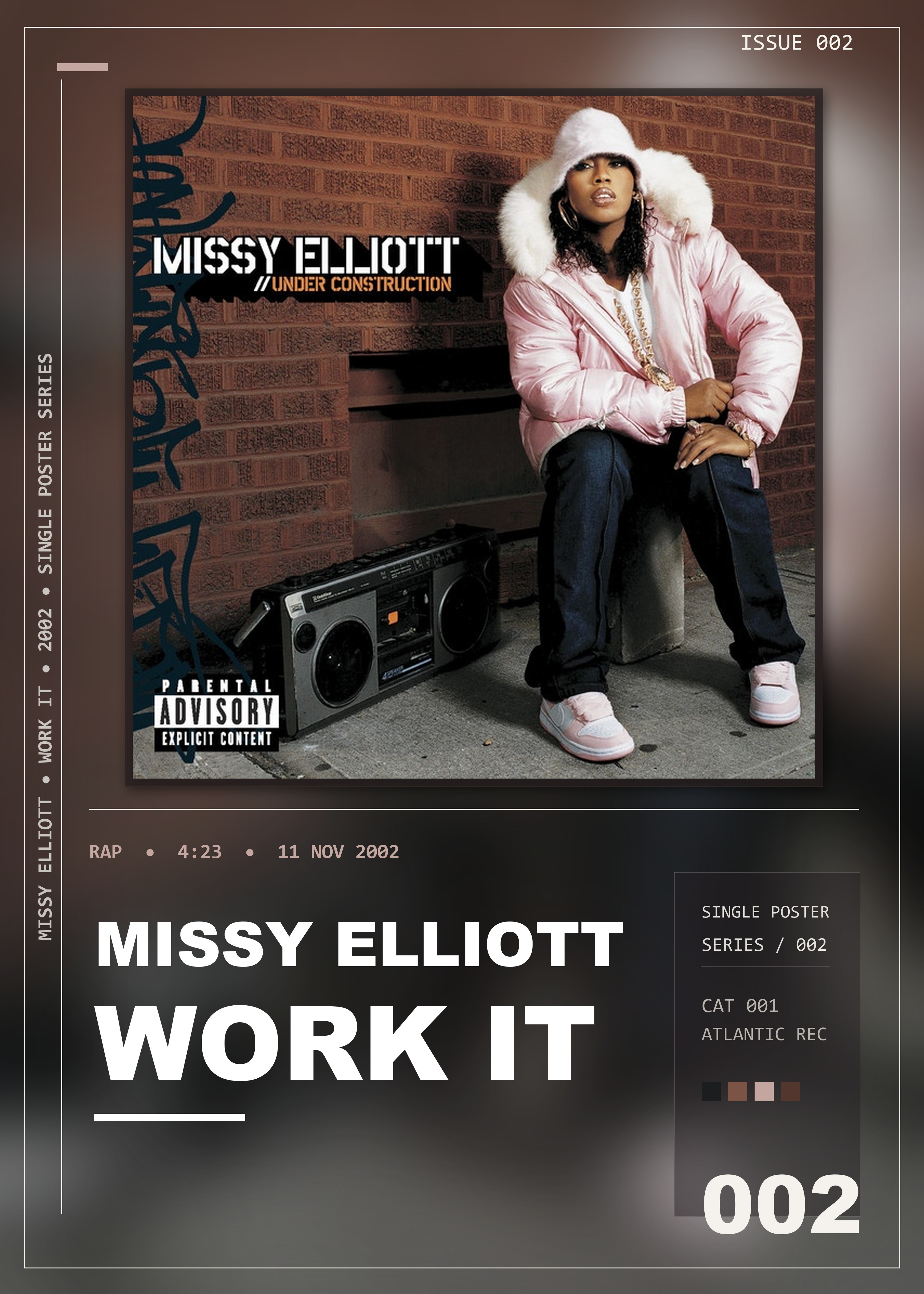 Music poster: Missy Elliott - Work It