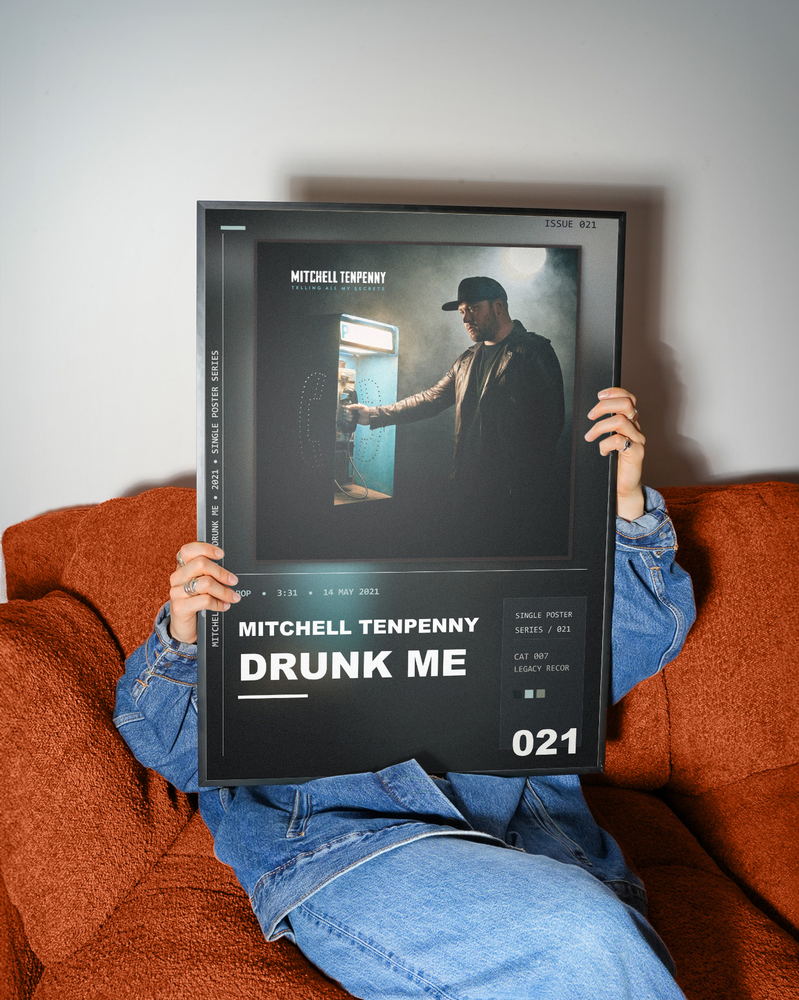 Music poster: Mitchell Tenpenny - Drunk Me