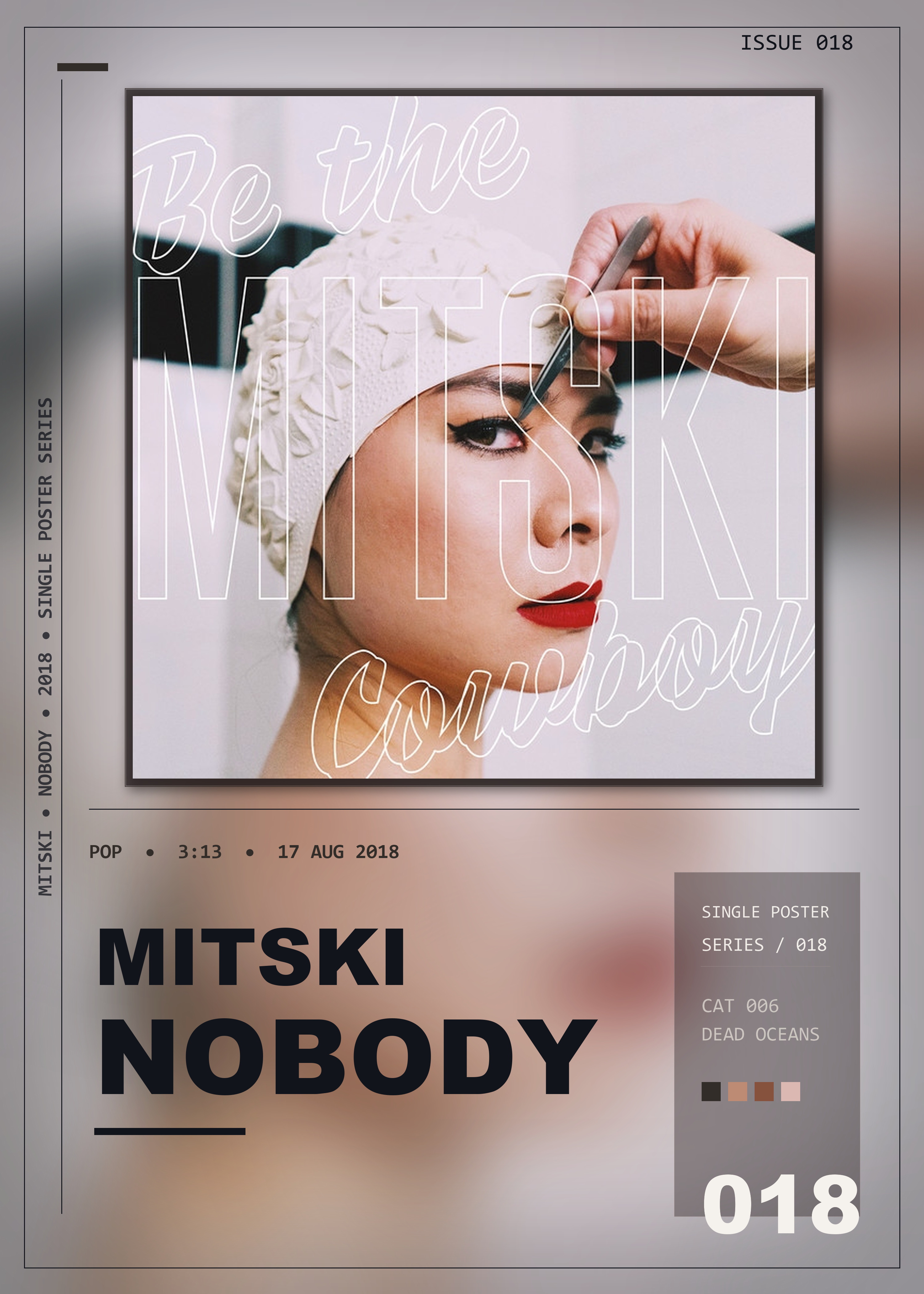 Music poster: Mitski - Nobody