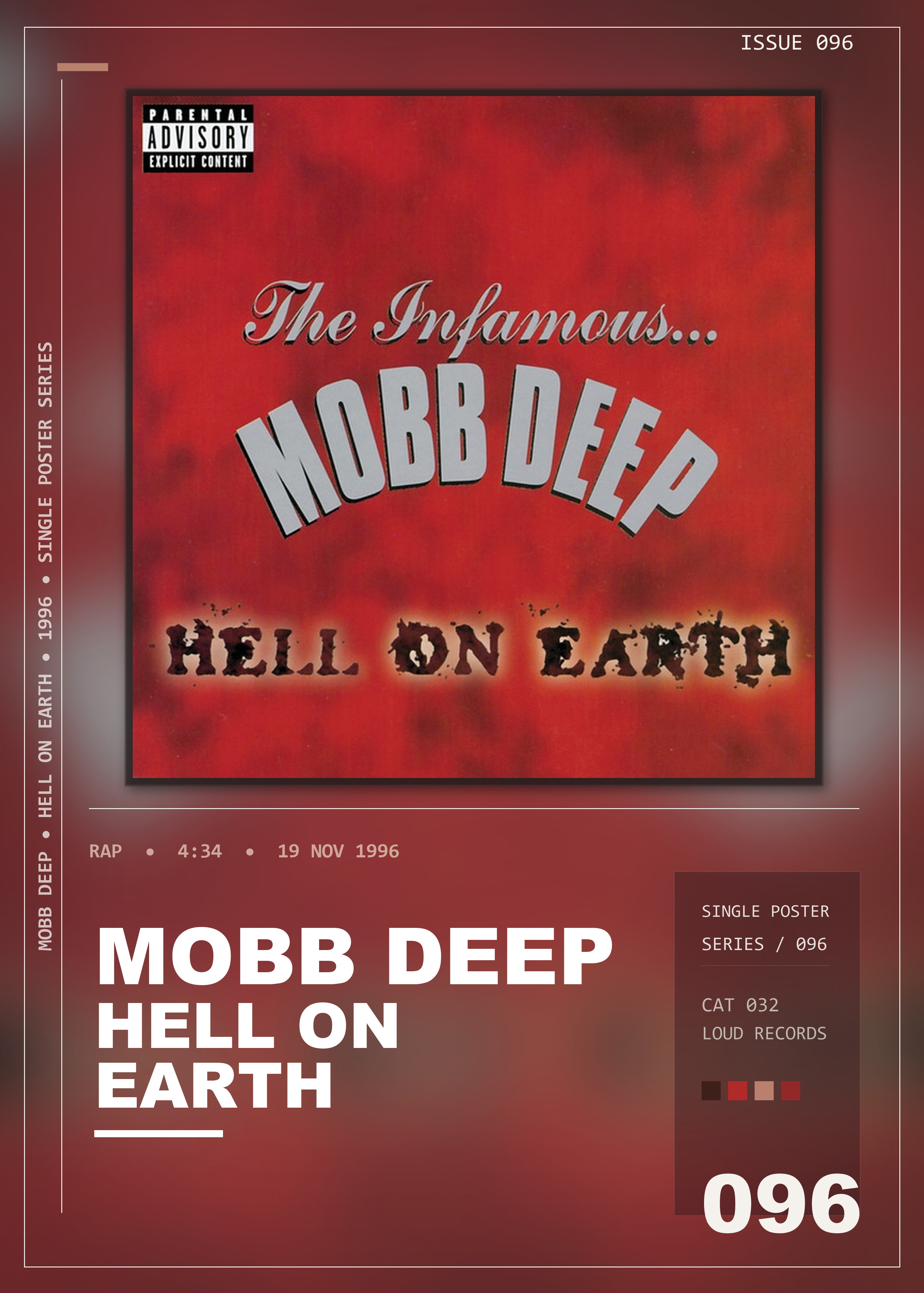Music poster: Mobb Deep - Hell on Earth Front Lines