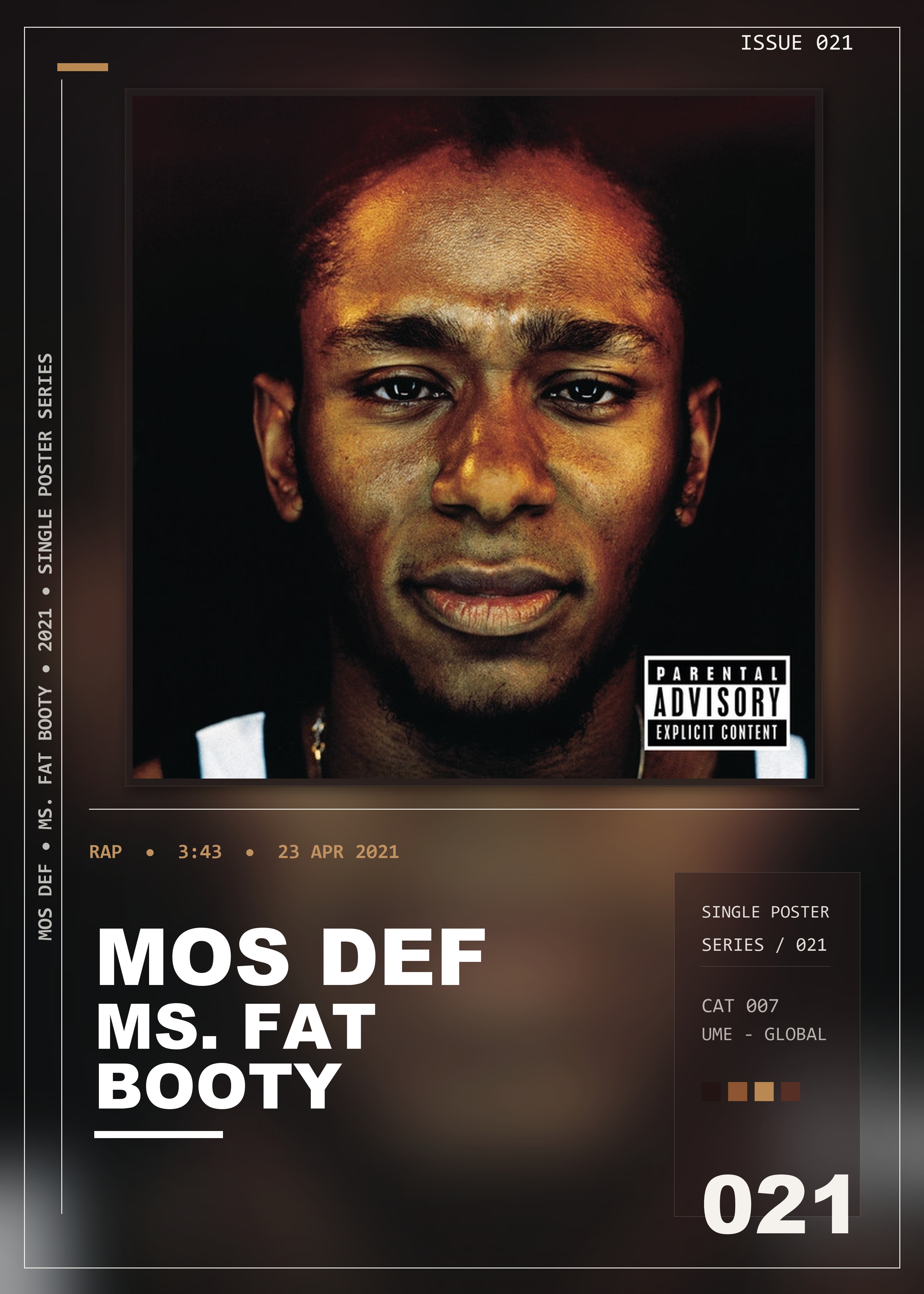 Music poster: Mos Def - Ms Fat Booty