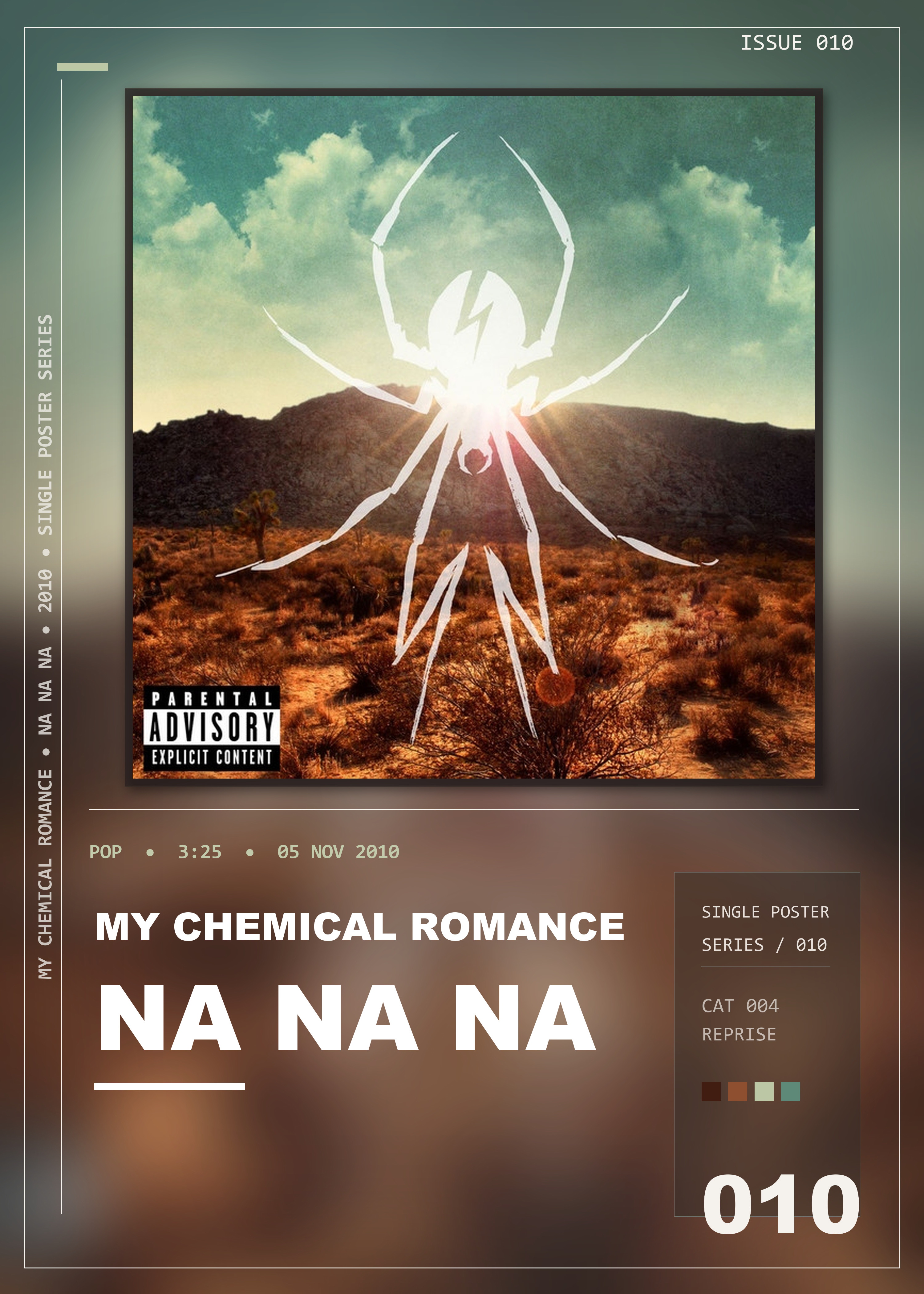 Music poster: My Chemical Romance - Na Na Na Na Na Na Na Na Na Na Na Na