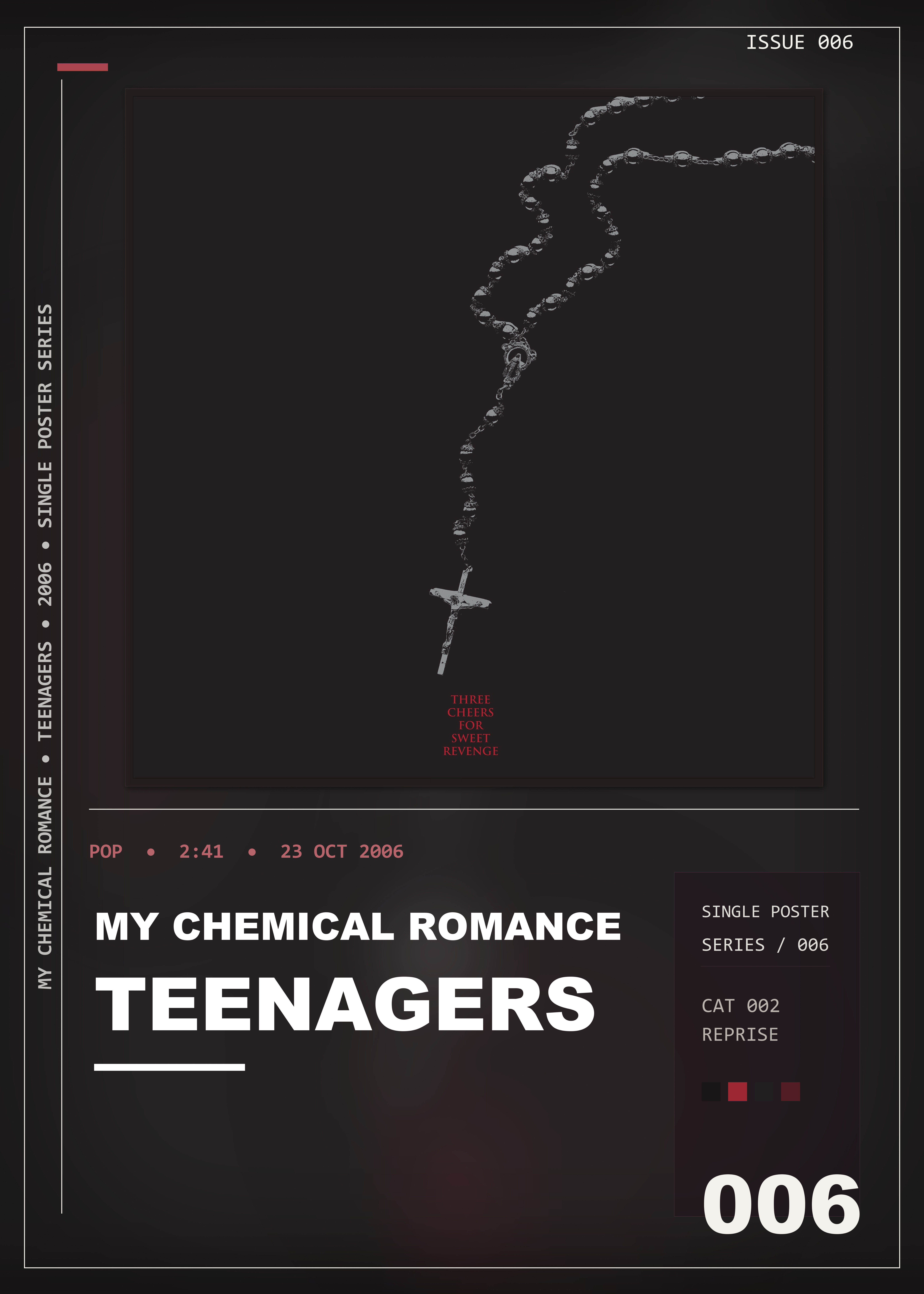 Music poster: My Chemical Romance - Teenagers