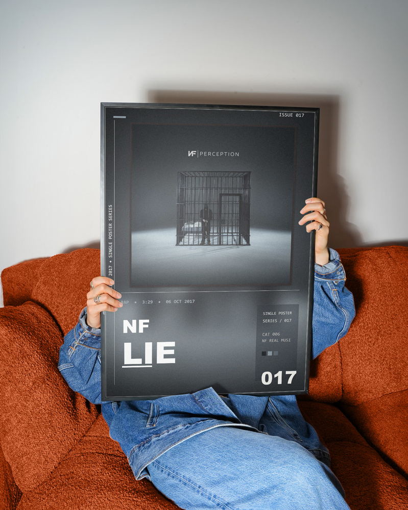 Music poster: NF - Lie