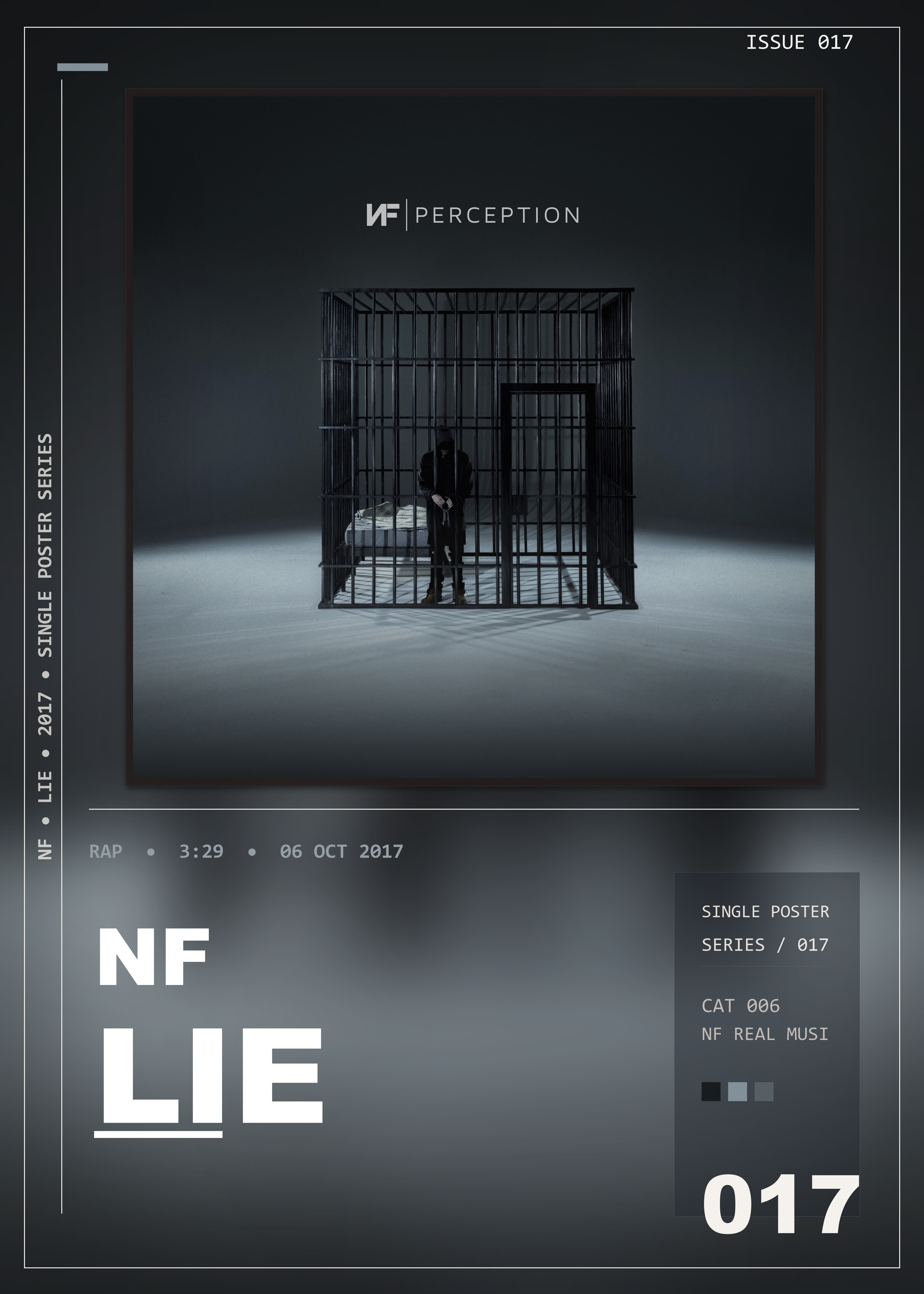 Music poster: NF - Lie