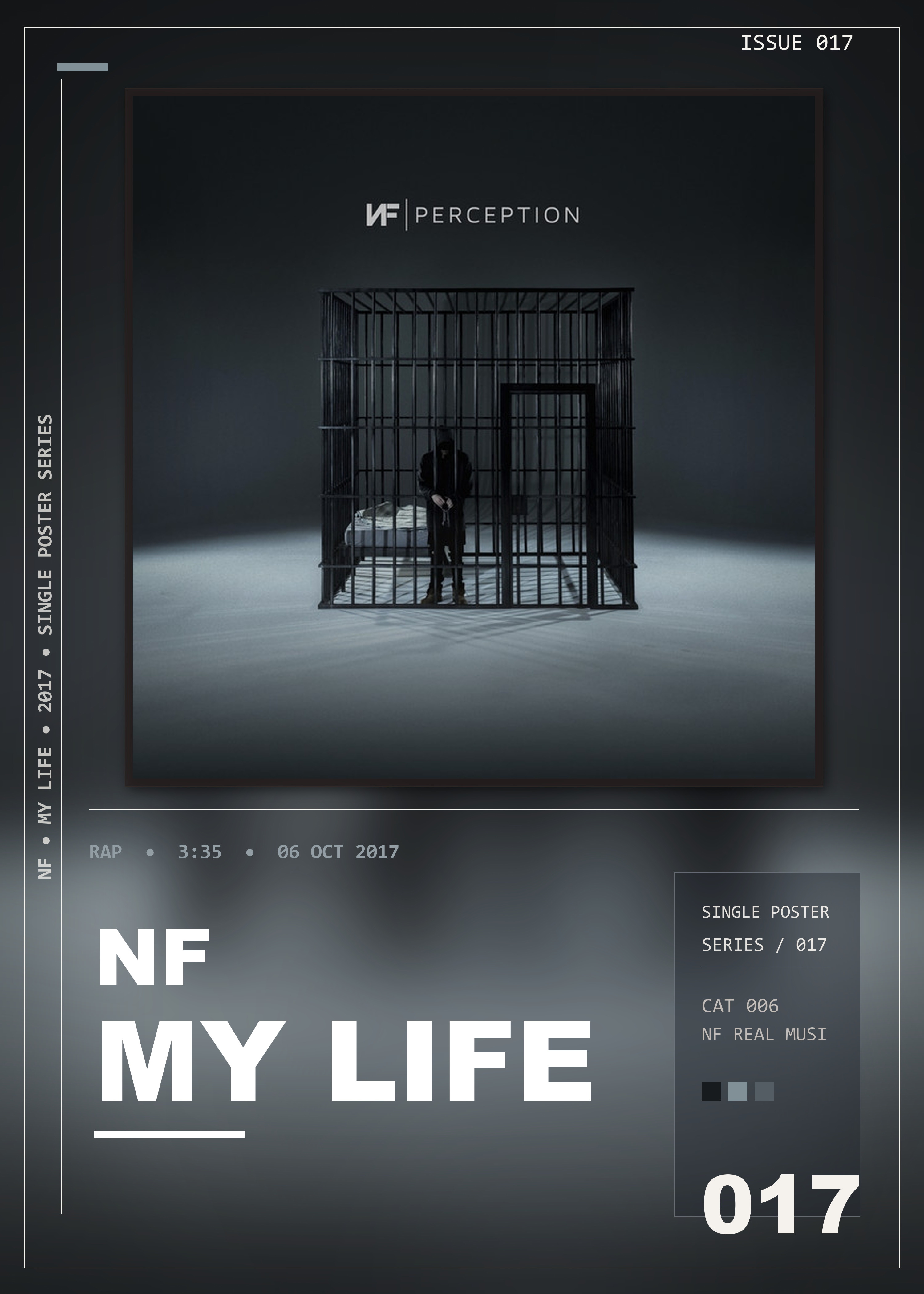 Music poster: NF - My Life