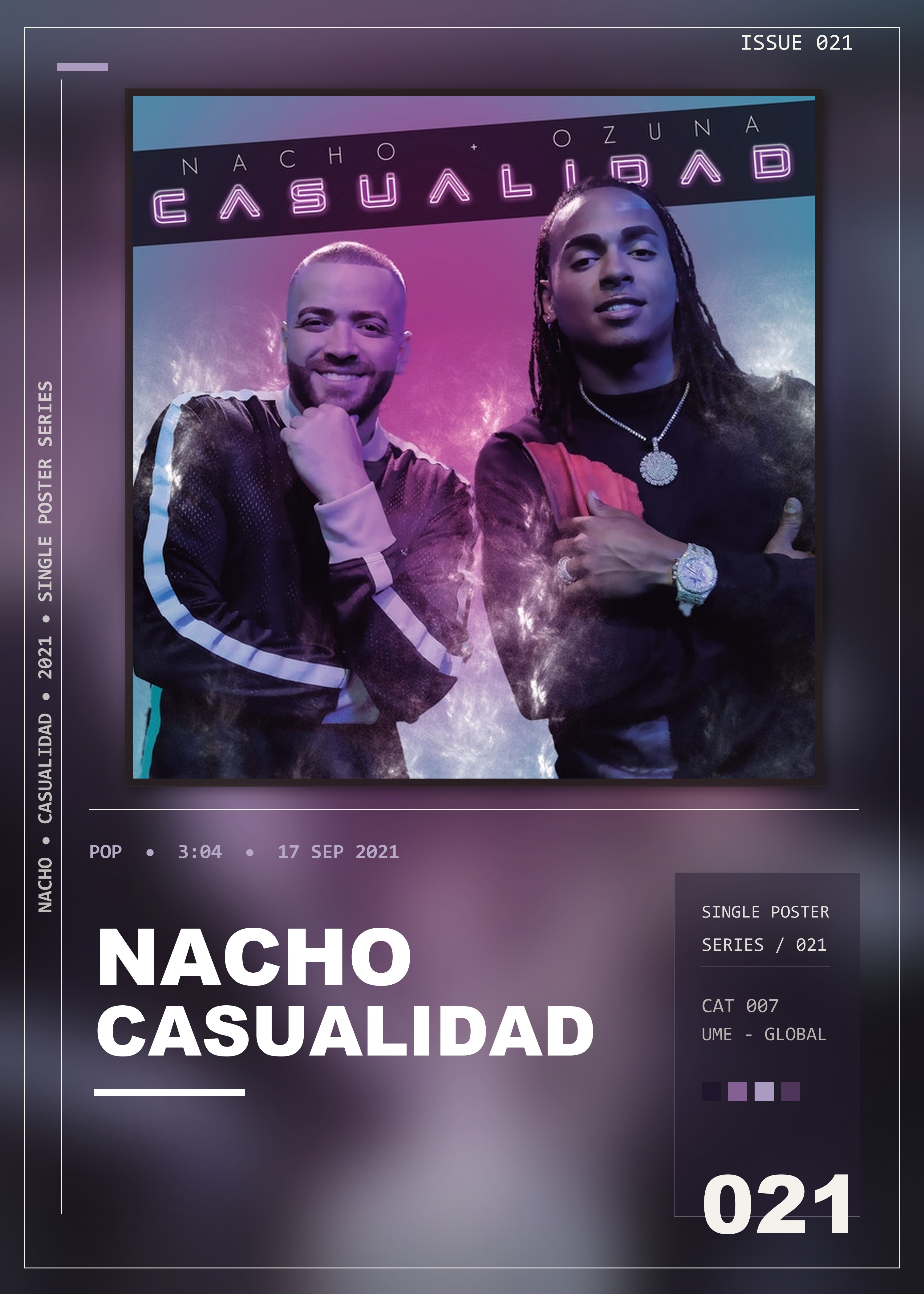 Music poster: Nacho - Casualidad