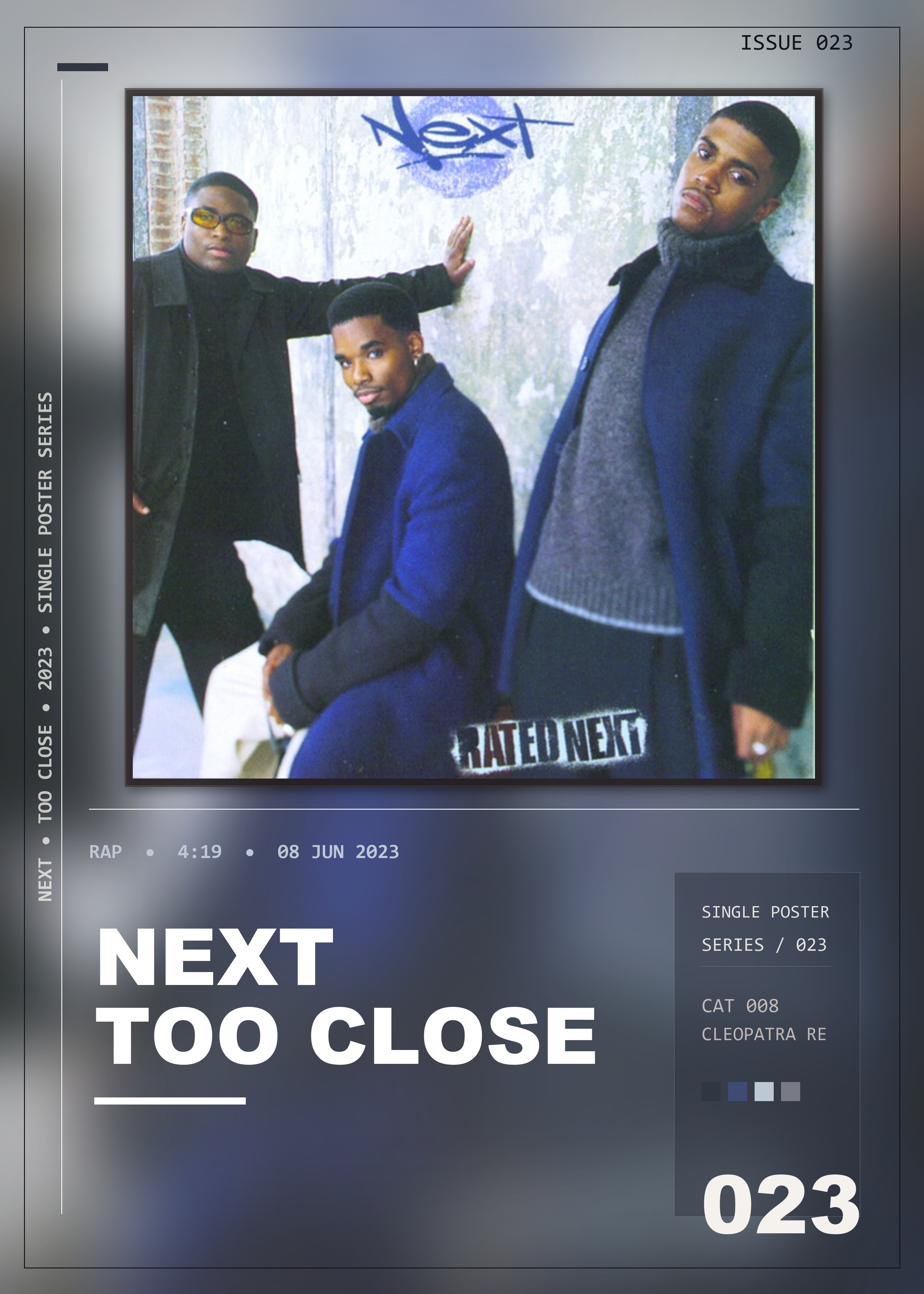 Music poster: Next - Too Close