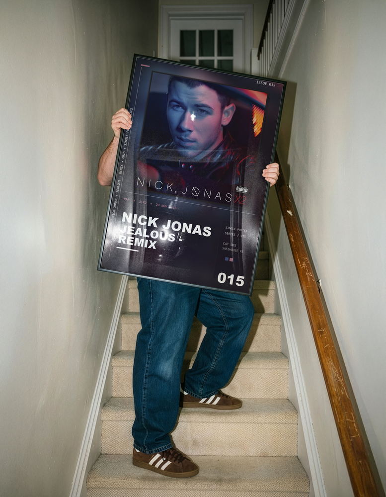 Music poster: Nick Jonas - Jealous - Remix
