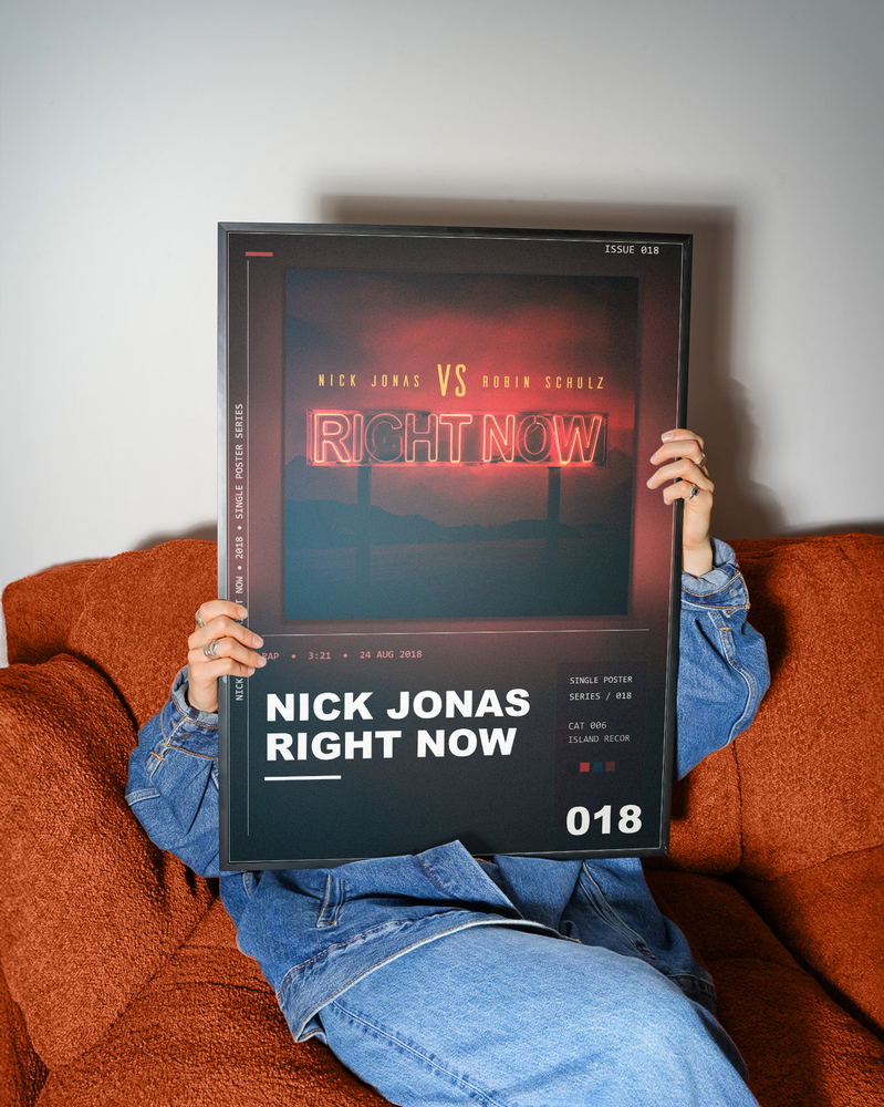 Music poster: Nick Jonas - Right Now