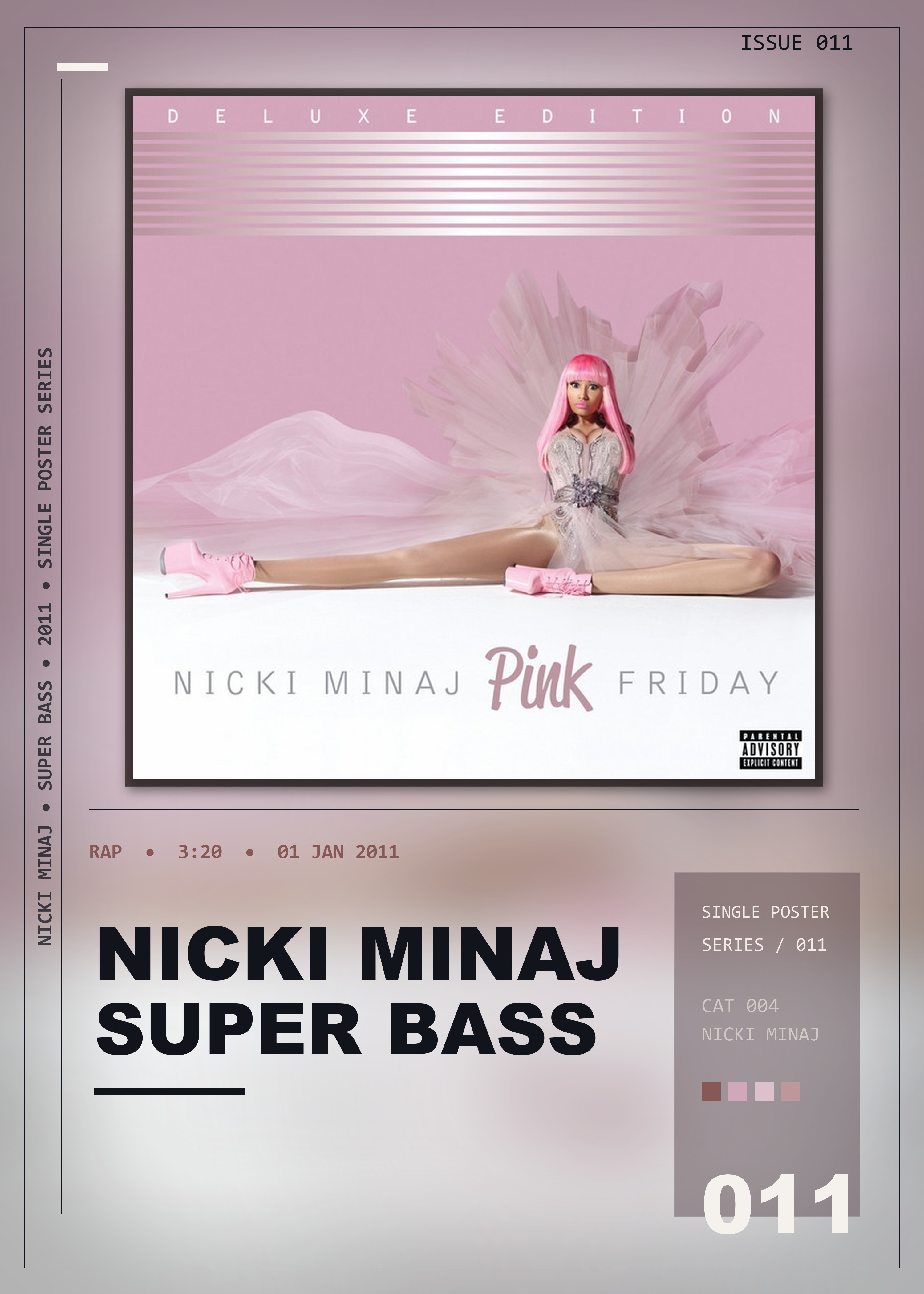 Music poster: Nicki Minaj - Super Bass