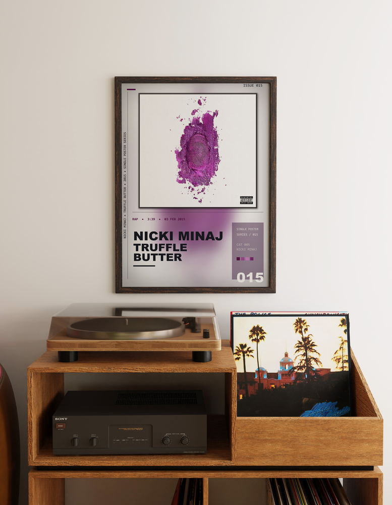 Music poster: Nicki Minaj - Truffle Butter