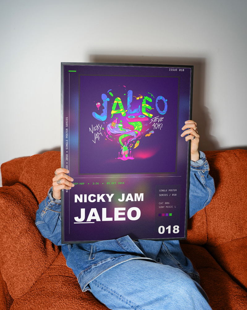 Music poster: Nicky Jam - Jaleo