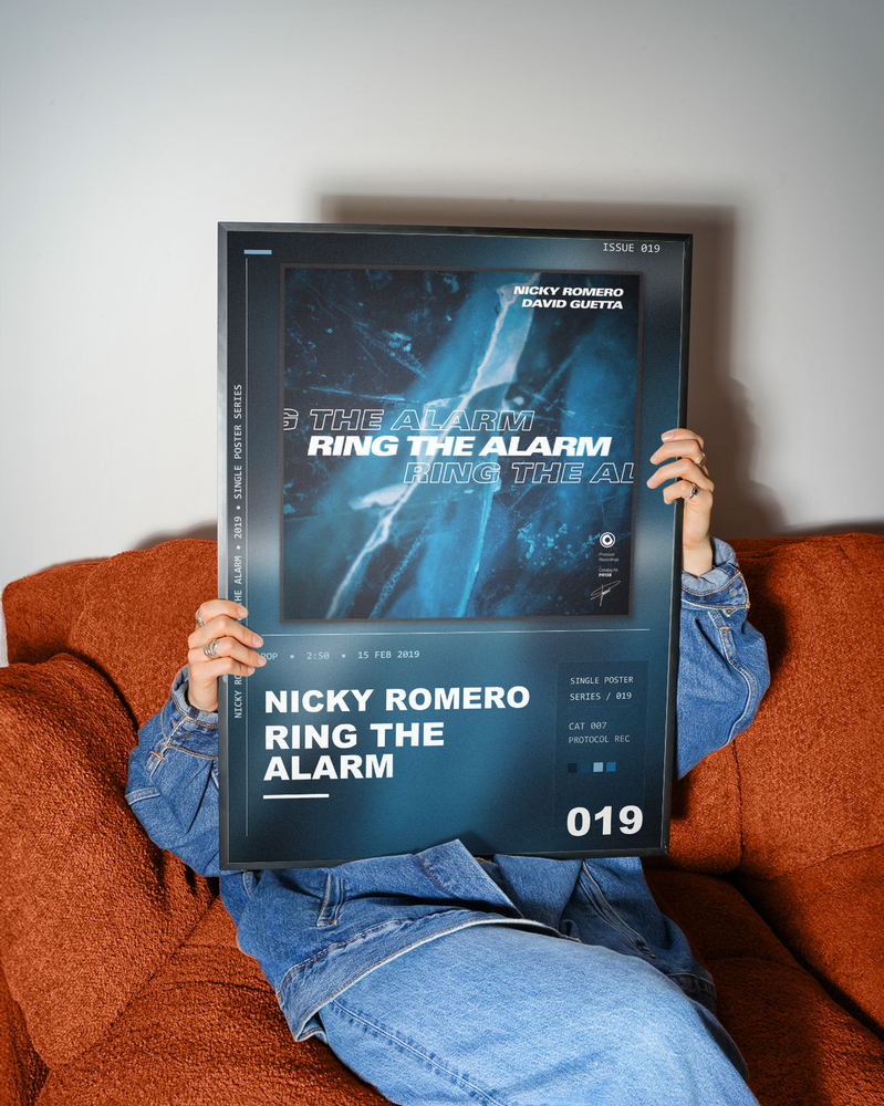 Music poster: Nicky Romero - Ring The Alarm