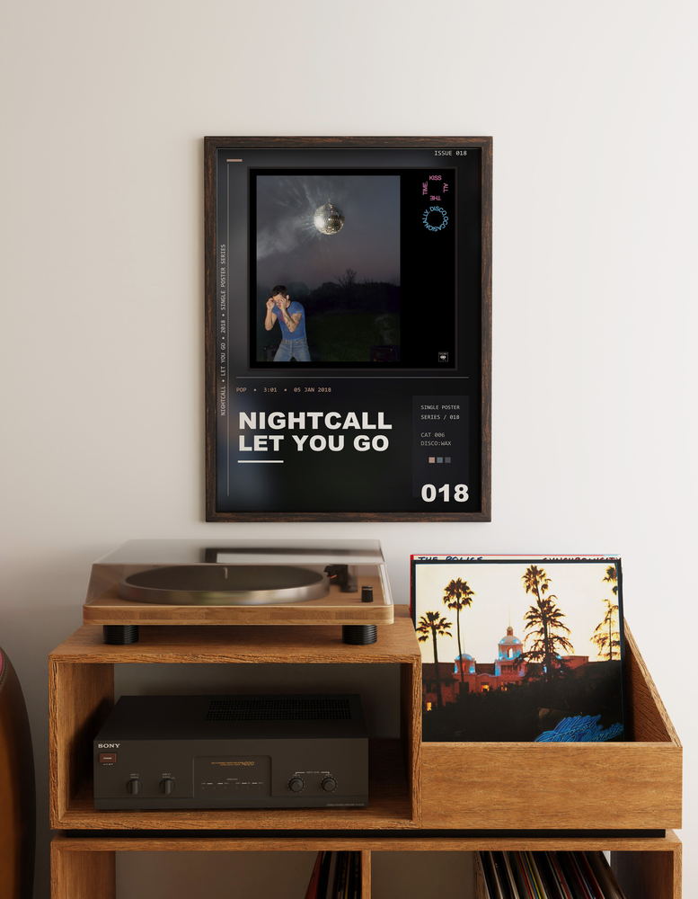 Music poster: Nightcall - Let You Go