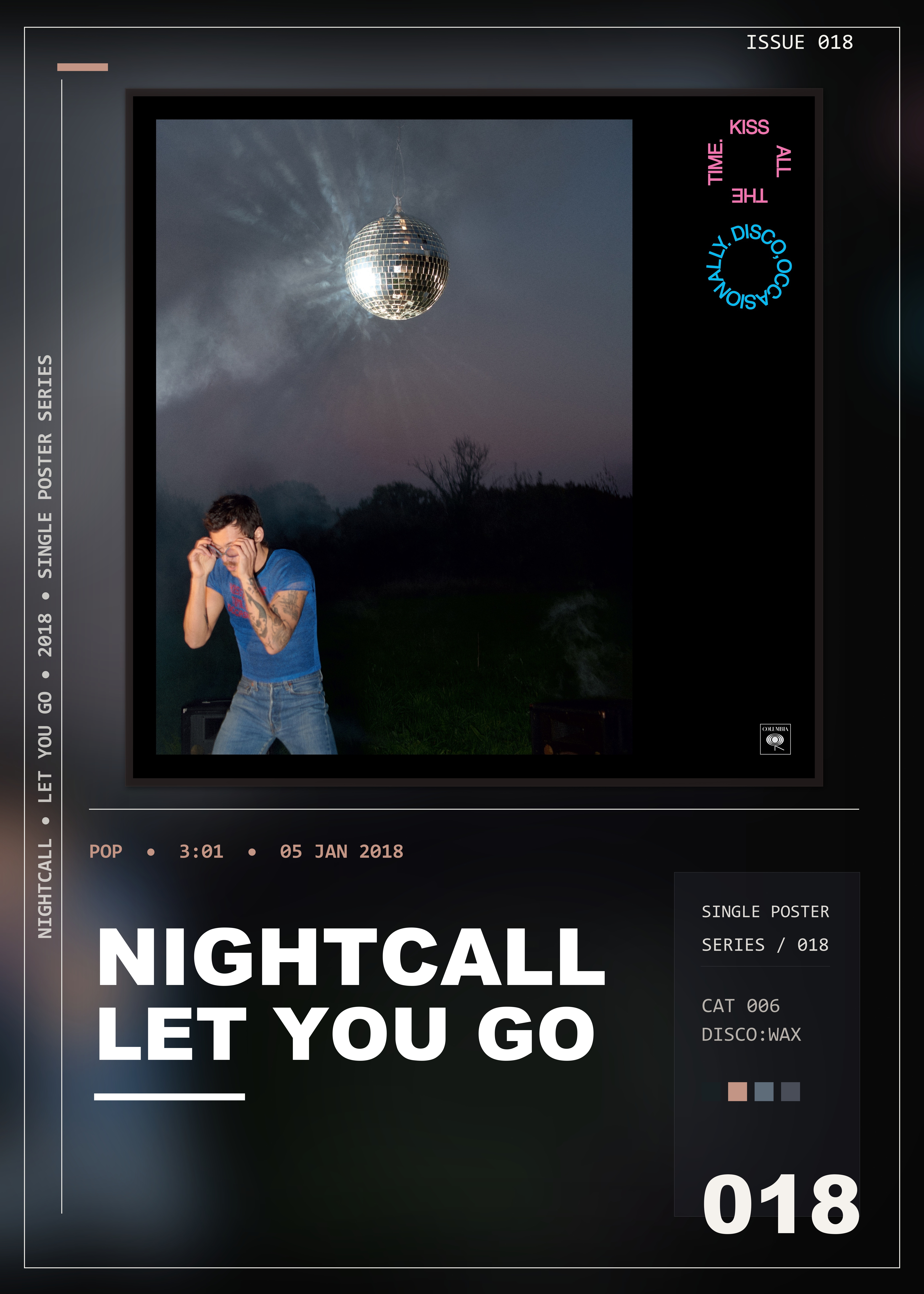 Music poster: Nightcall - Let You Go
