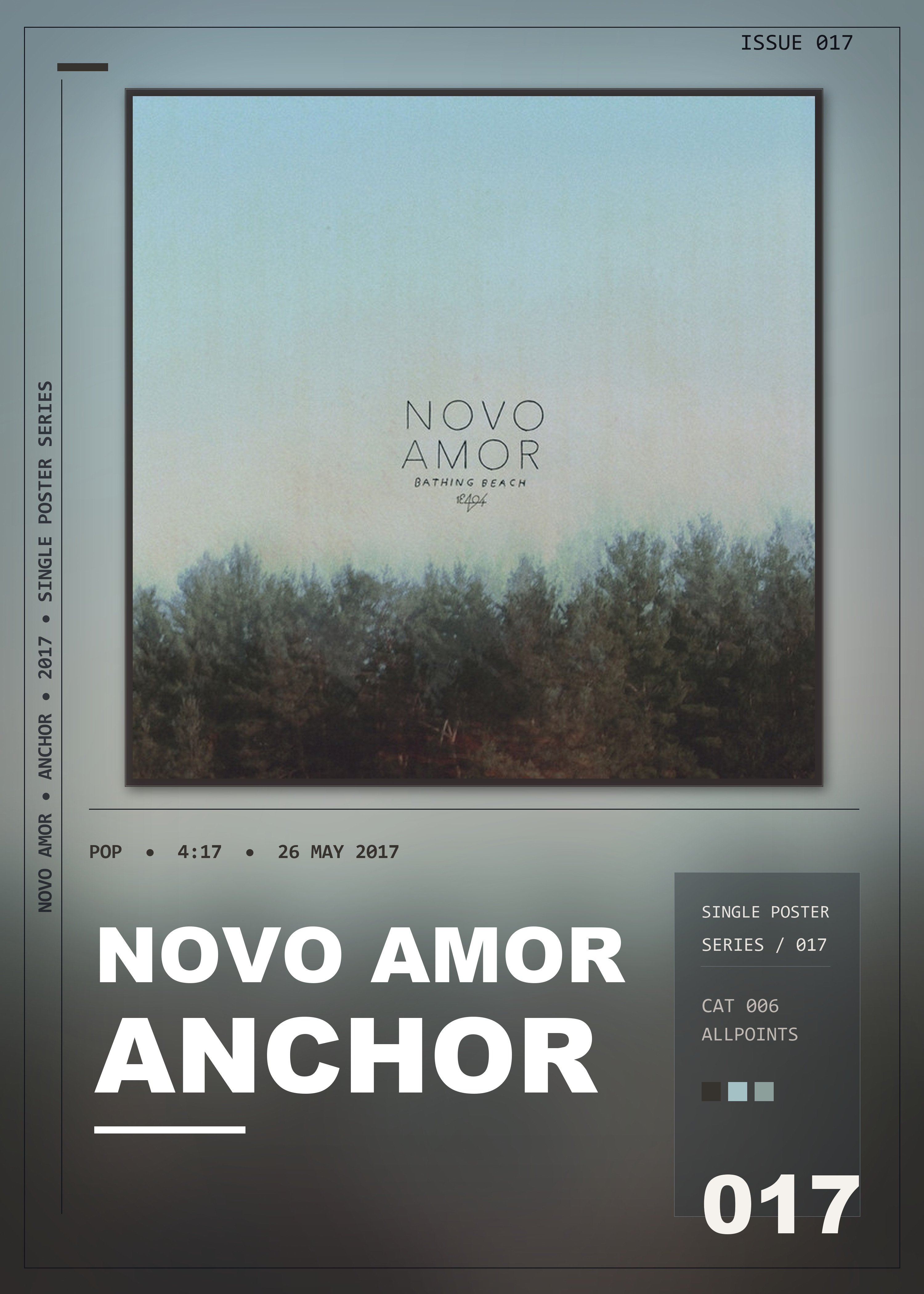 Music poster: Novo Amor - Anchor