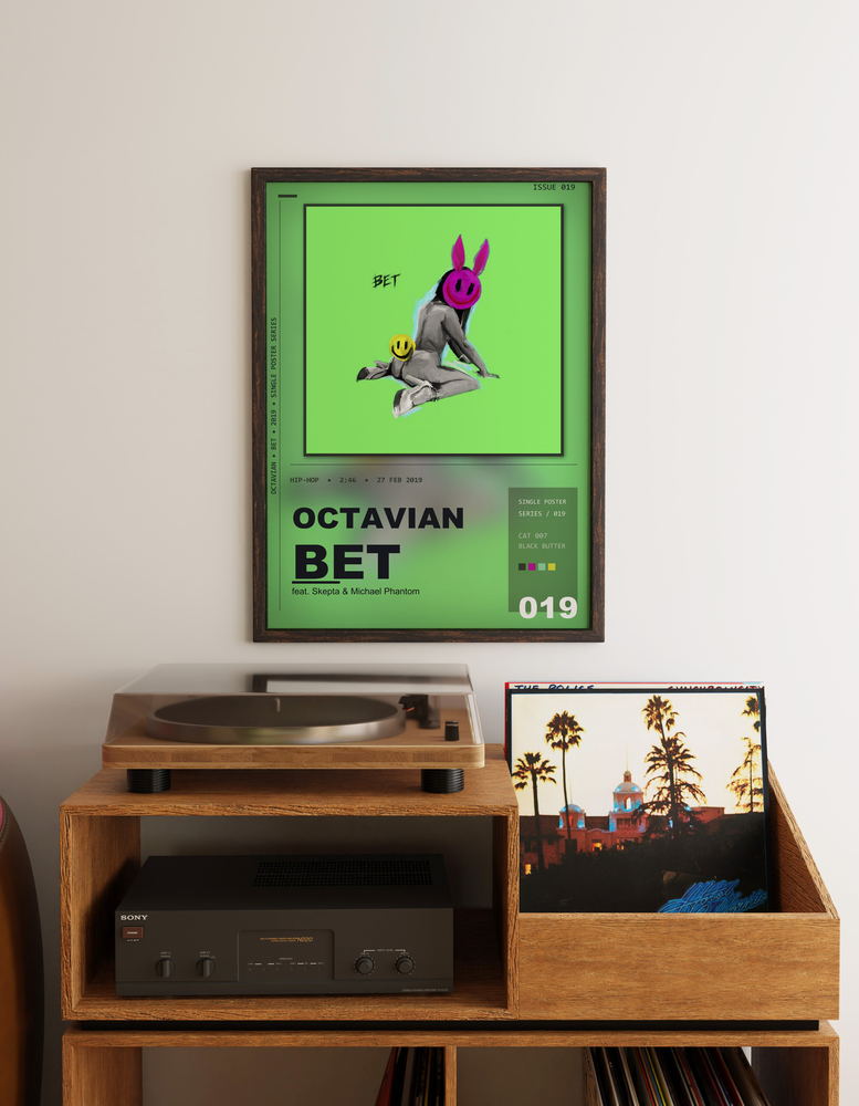 Music poster: Octavian - Bet feat Skepta Michael Phantom