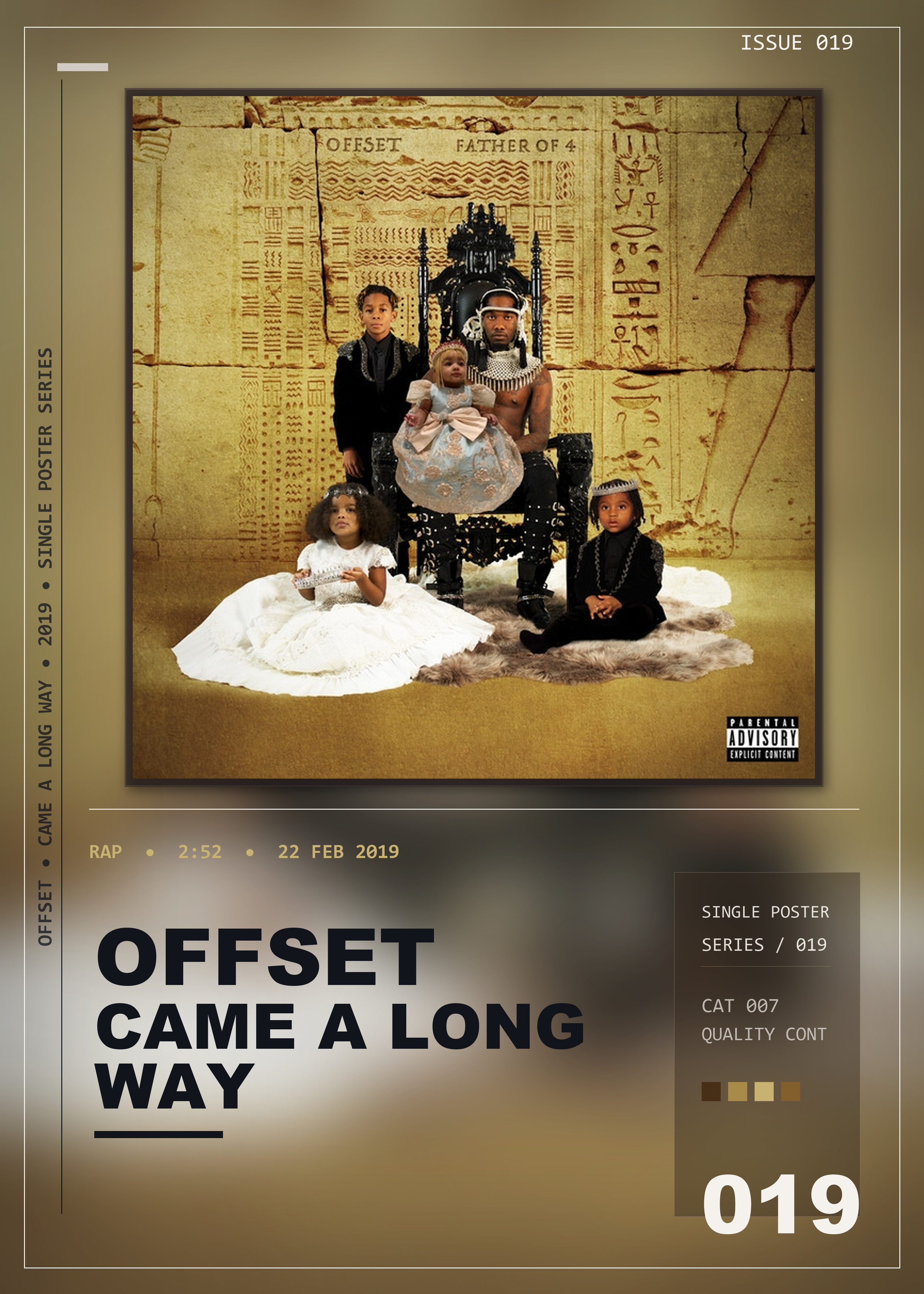 Music poster: Offset - Came A Long Way