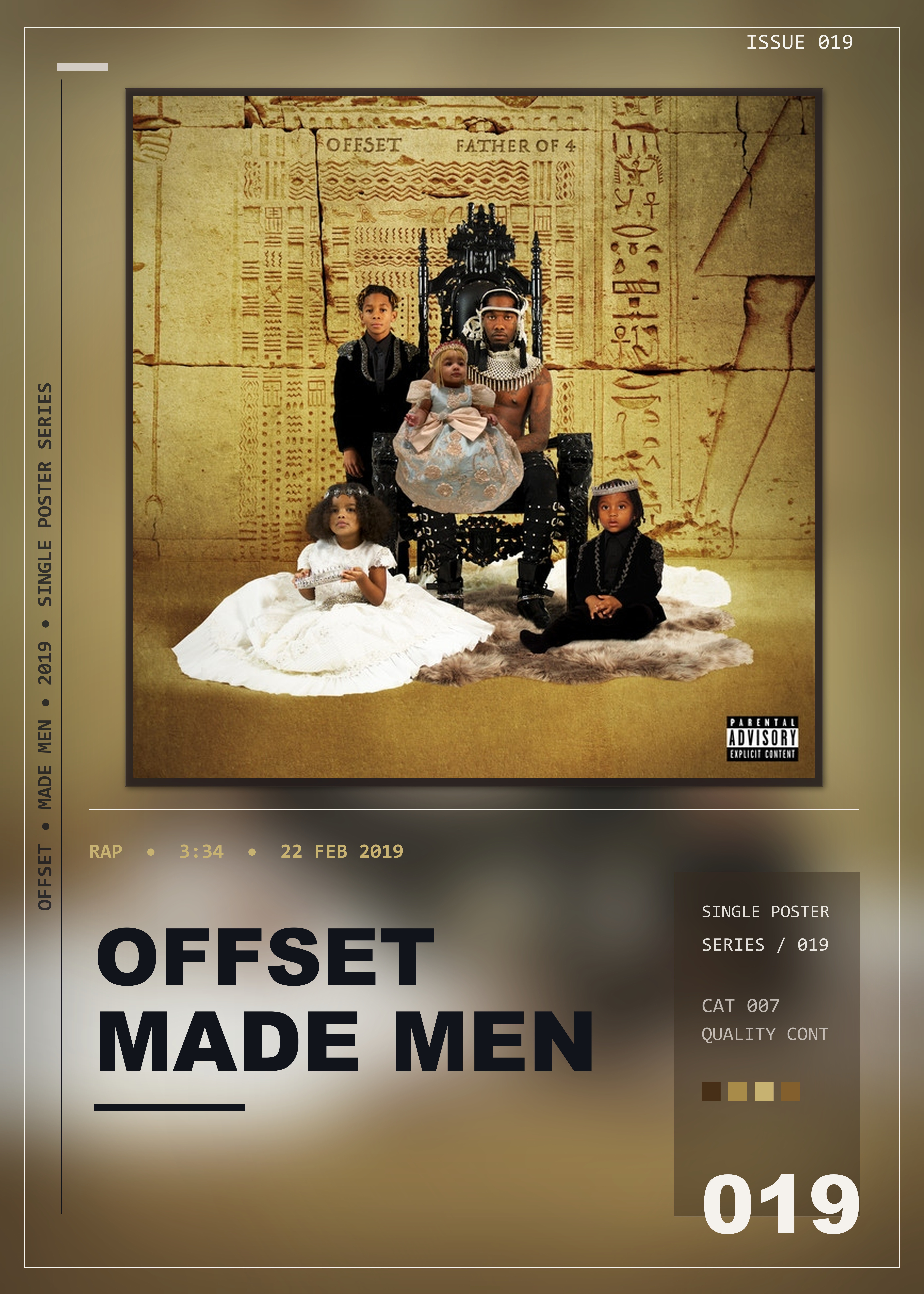 Music poster: Offset - Made Men
