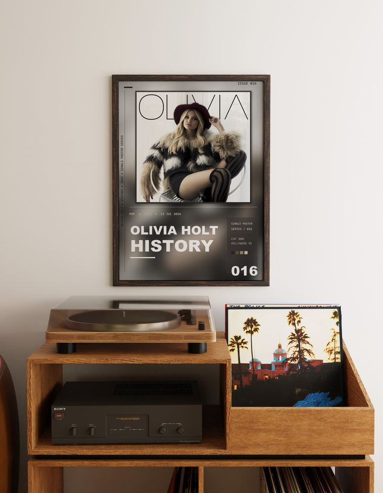 Music poster: Olivia Holt - History