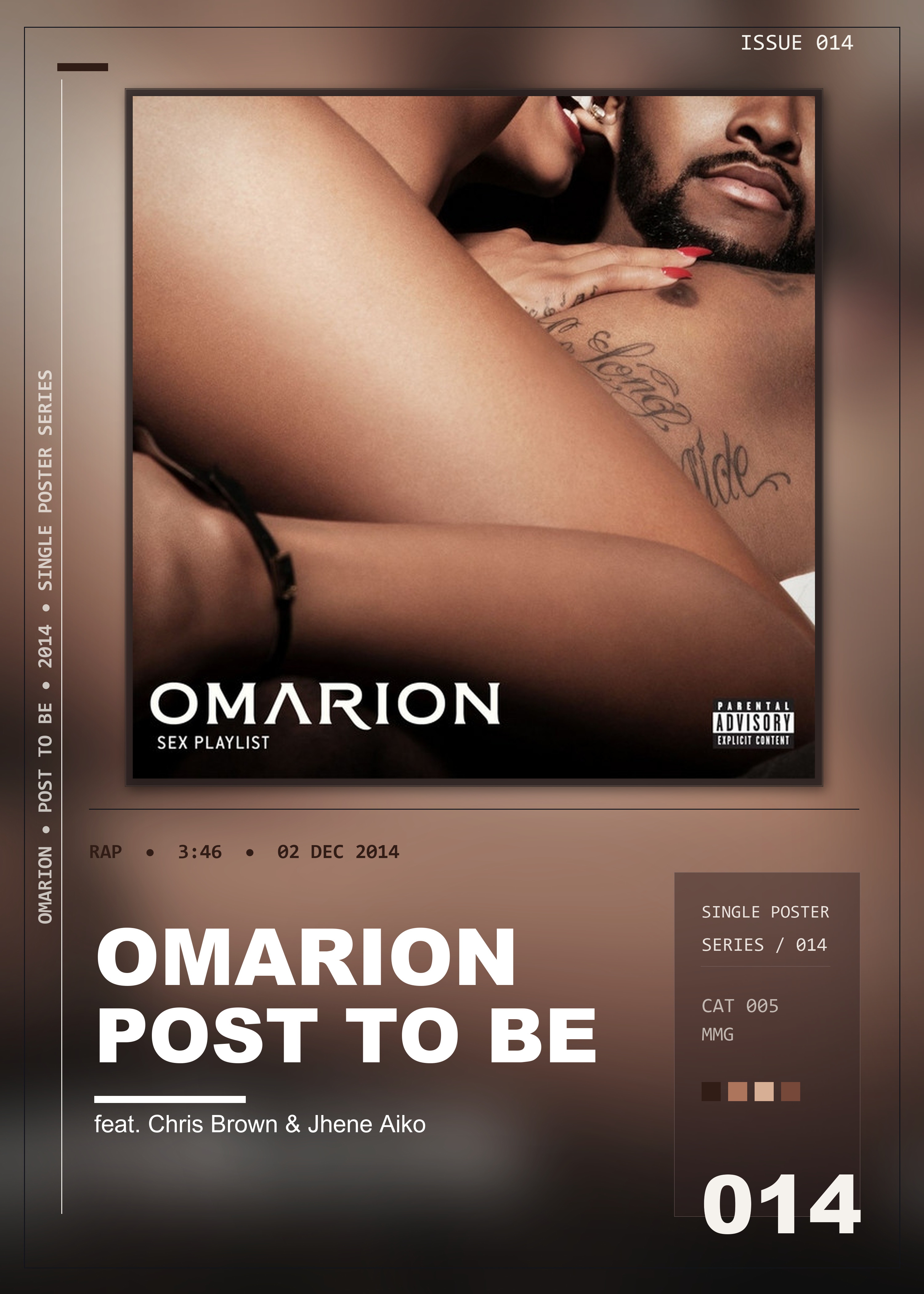 Music poster: Omarion - Post to Be feat Chris Brown Jhene Aiko