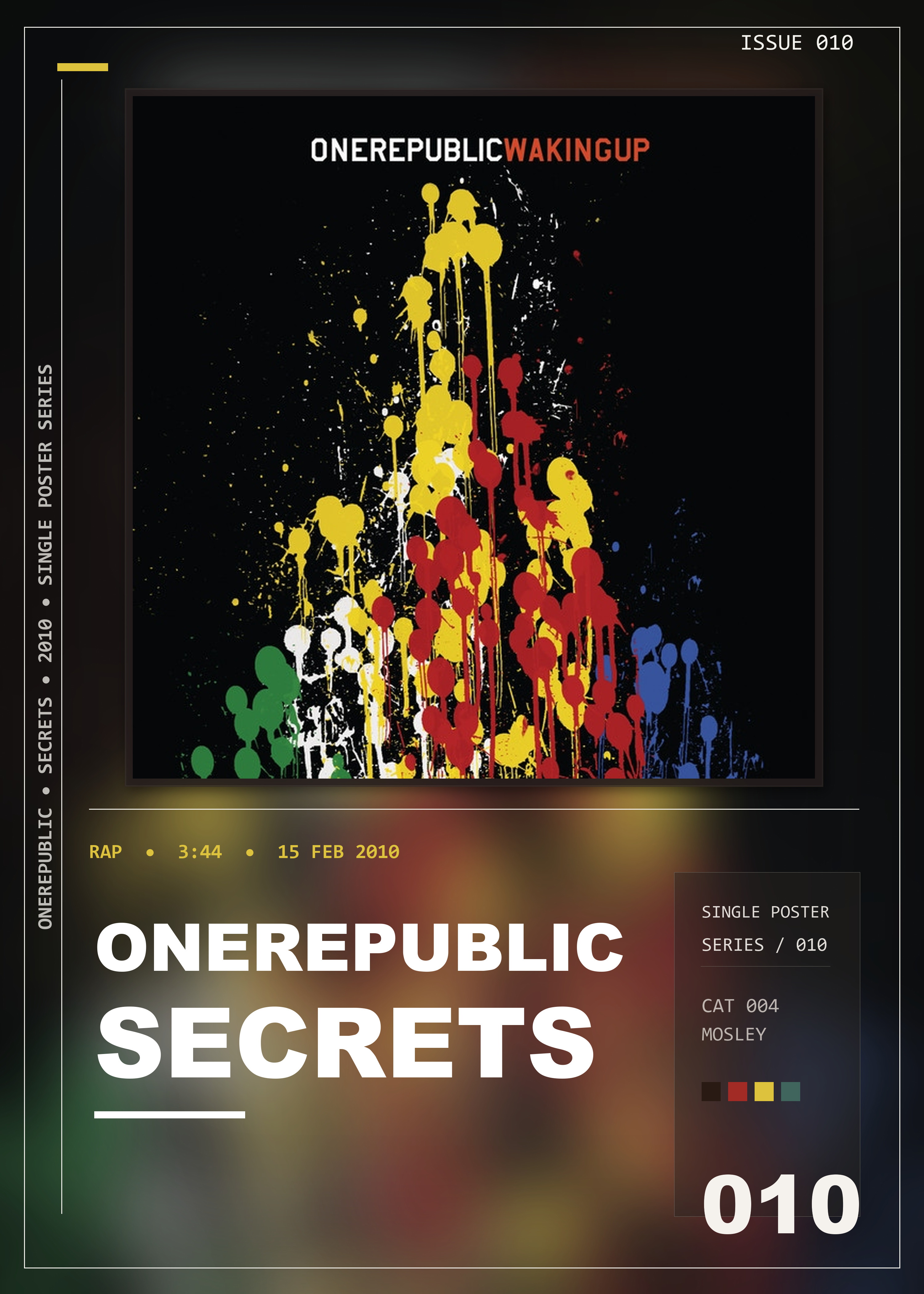 Music poster: OneRepublic - Secrets
